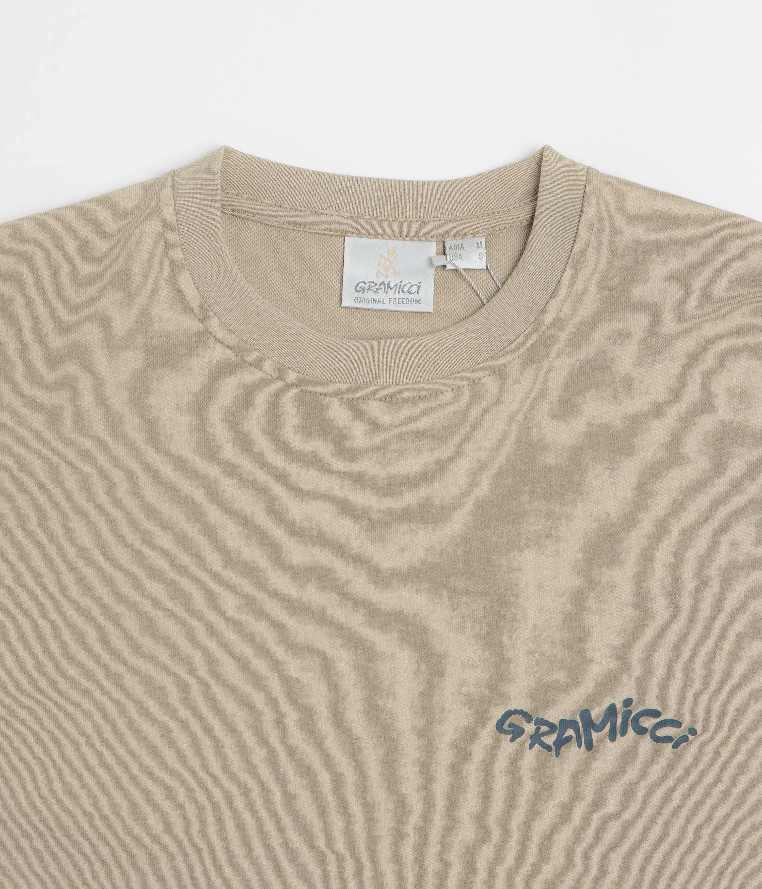 pool event Gramicci Gecko T-Shirt - Beige