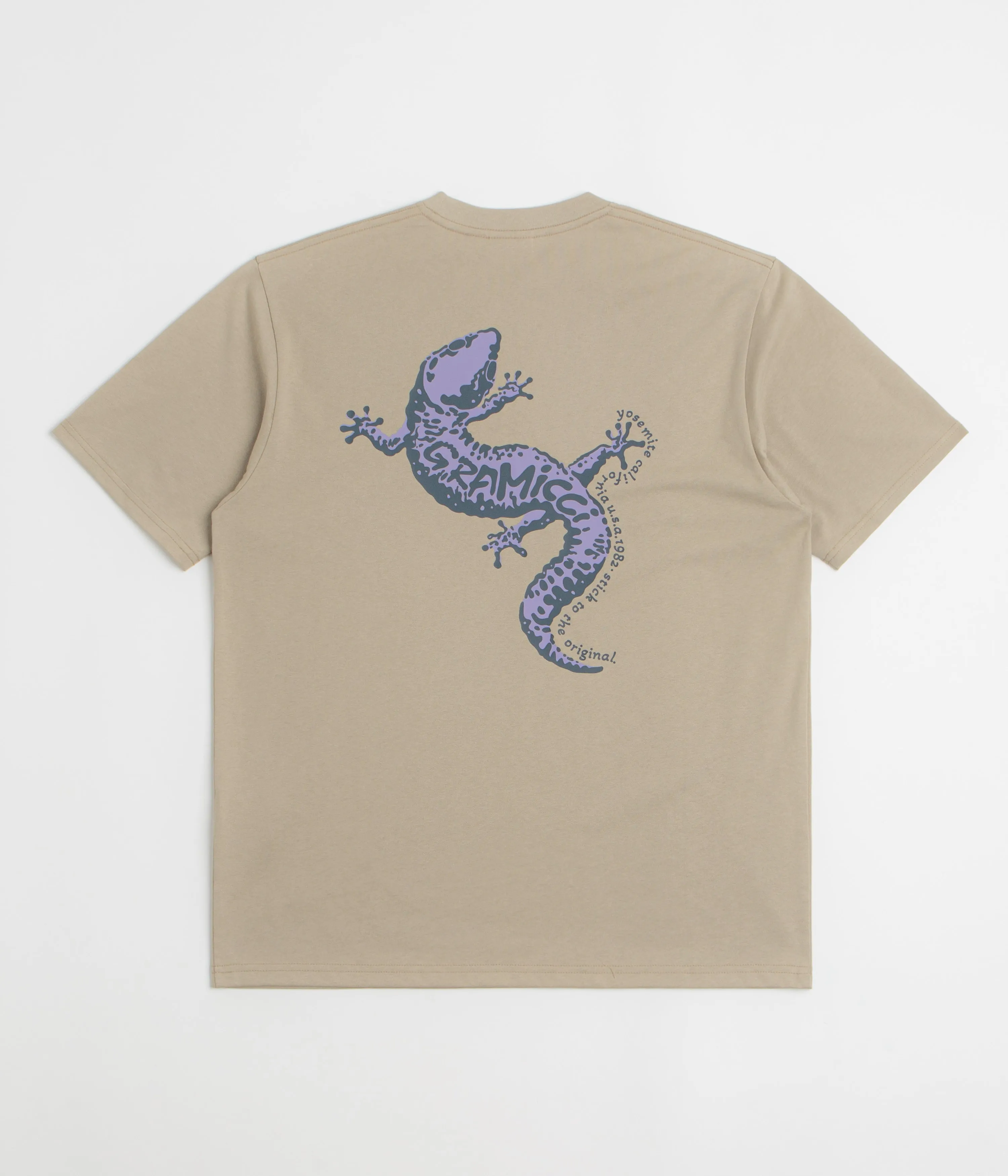 Breathable Gramicci Gecko T-Shirt - Beige