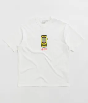 Ruffled edges Gramicci GPS T-Shirt - White