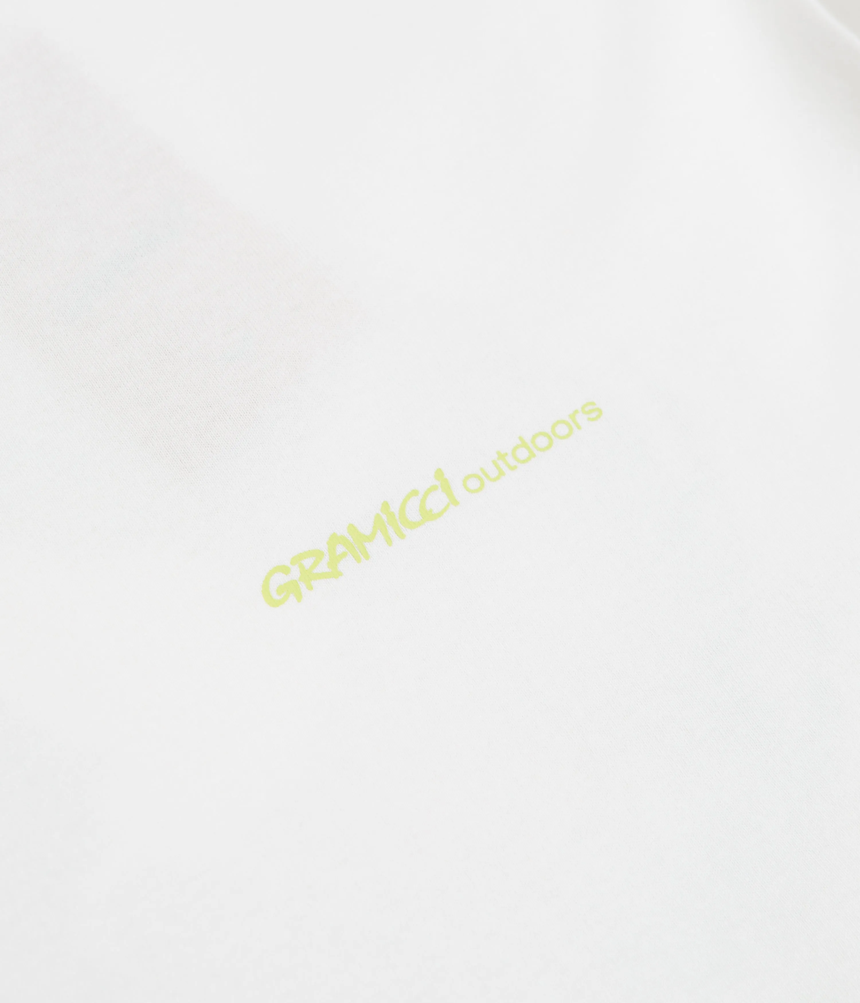 Gramicci Hurricane T-Shirt - White Swimwear Loose Fit