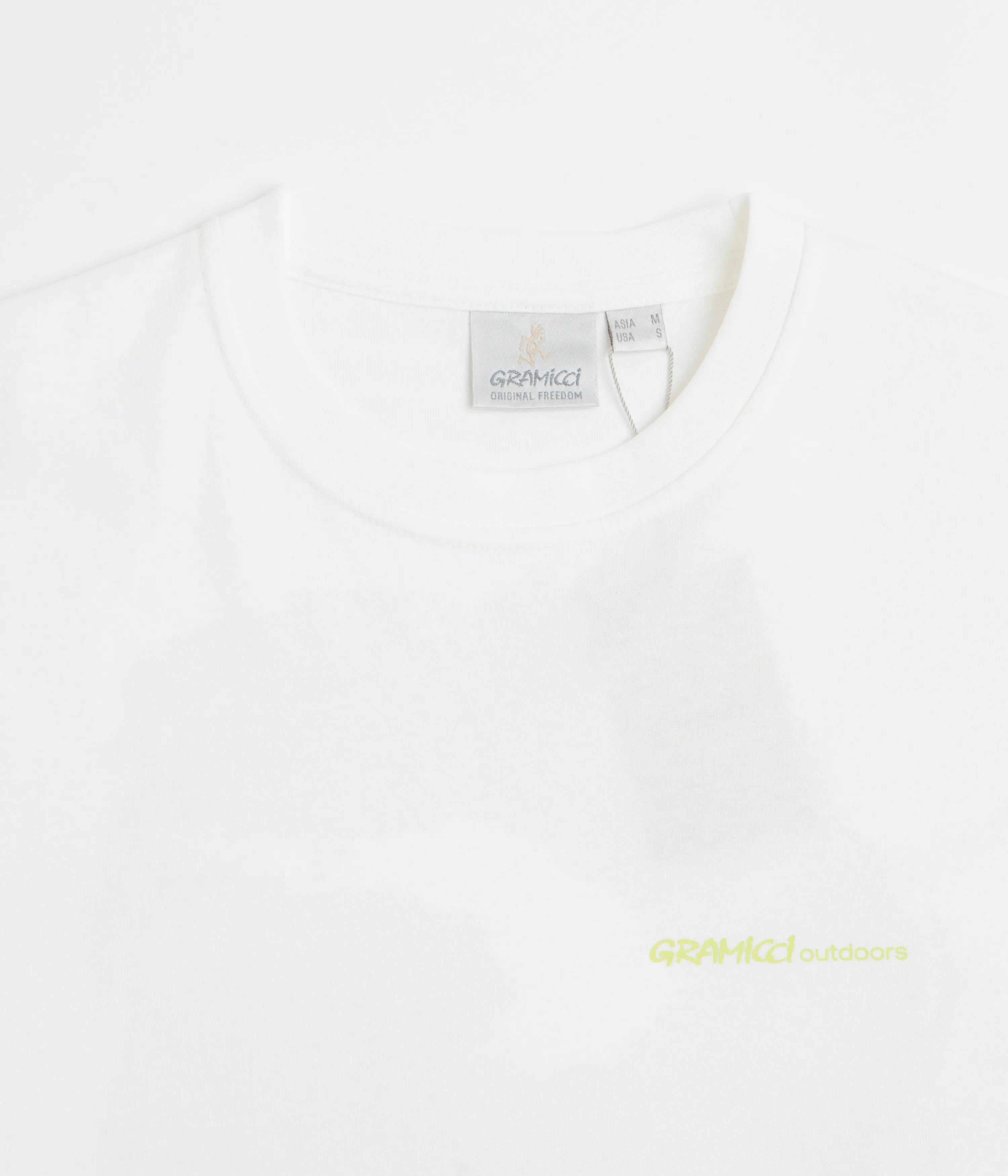 Flats tall size Gramicci Hurricane T-Shirt - White