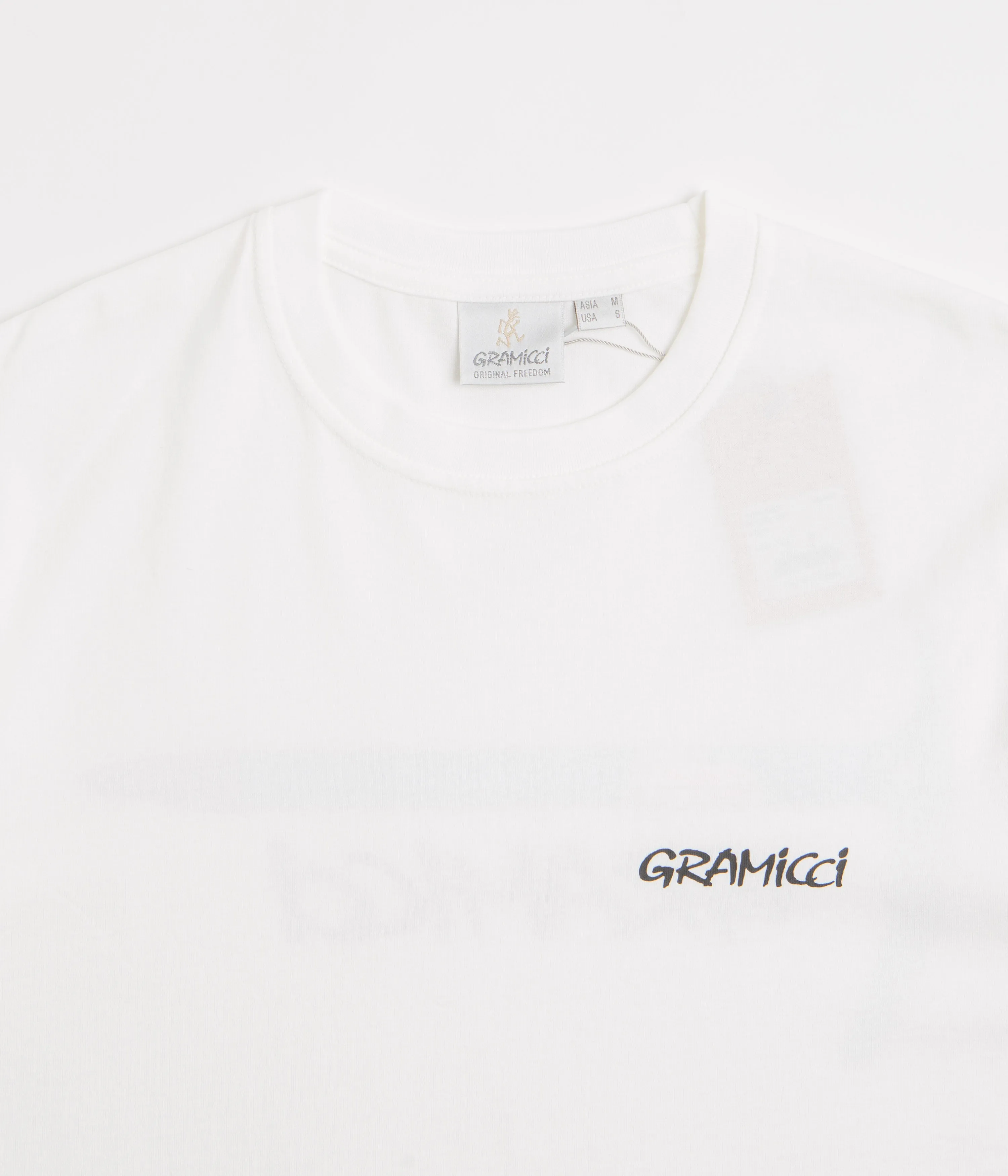Gramicci Ice Axe T-Shirt - White A-line silhouette Functional
