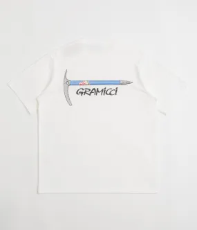 Gramicci Ice Axe T-Shirt - White standalone piece
