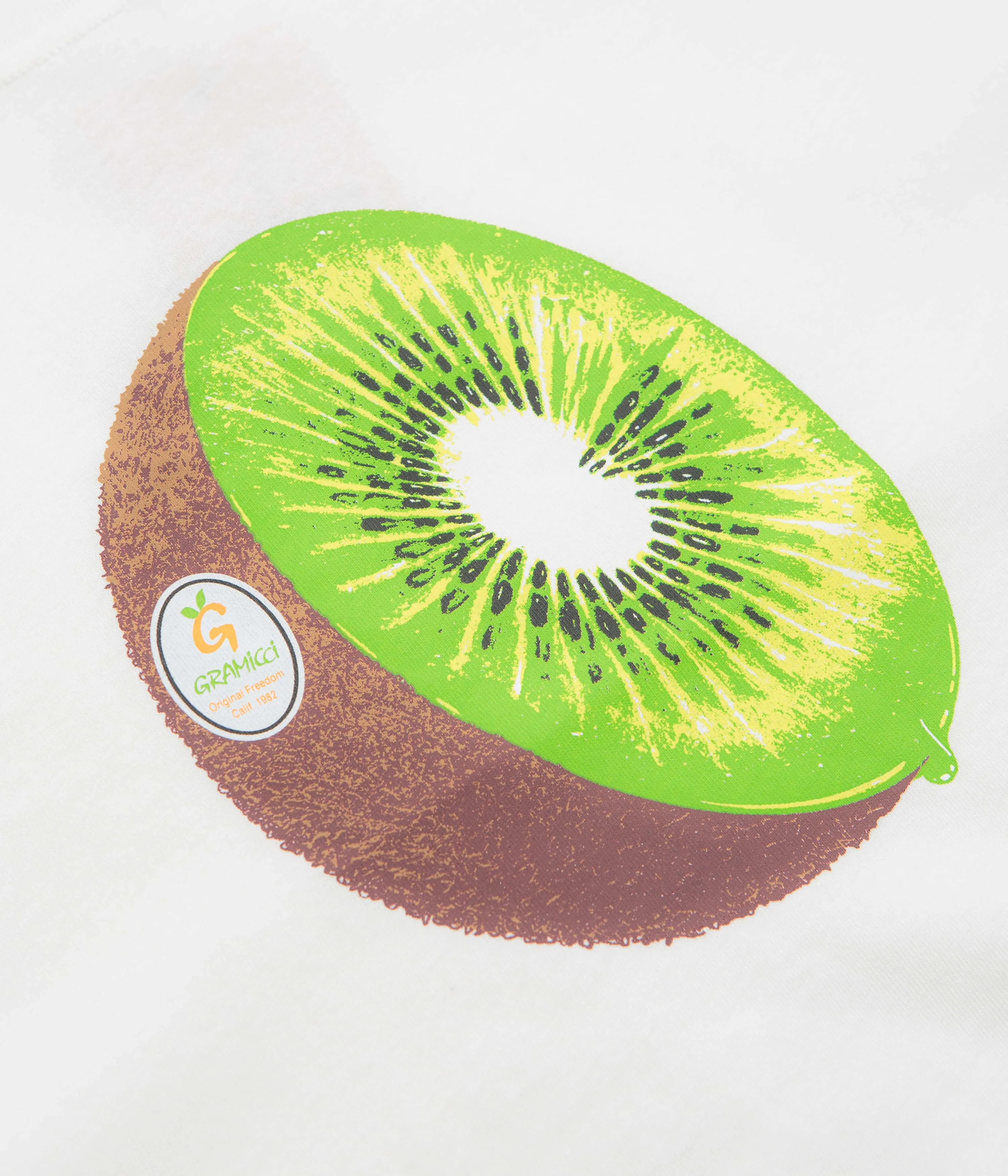 Gramicci Kiwi T-Shirt - White Spaghetti straps
