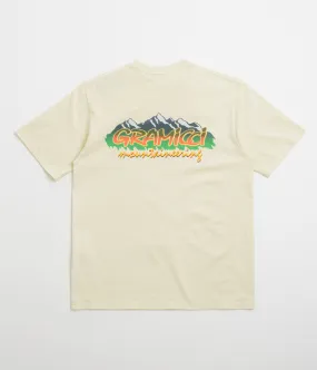 Gramicci Mountaineering T-Shirt - Natural Pigment RV venue cruise event