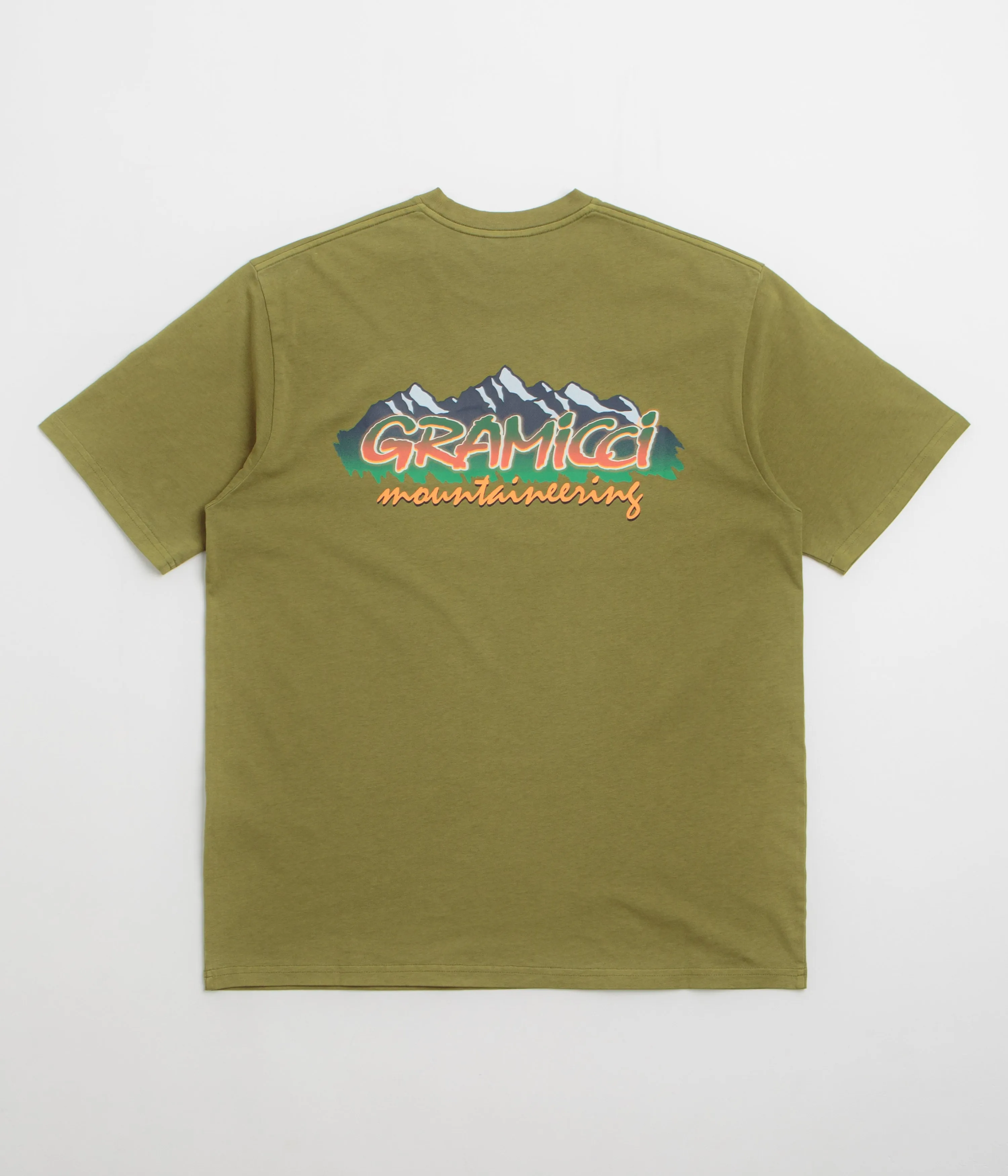 Gramicci Mountaineering T-Shirt - Pistachio Pigment maternity wear