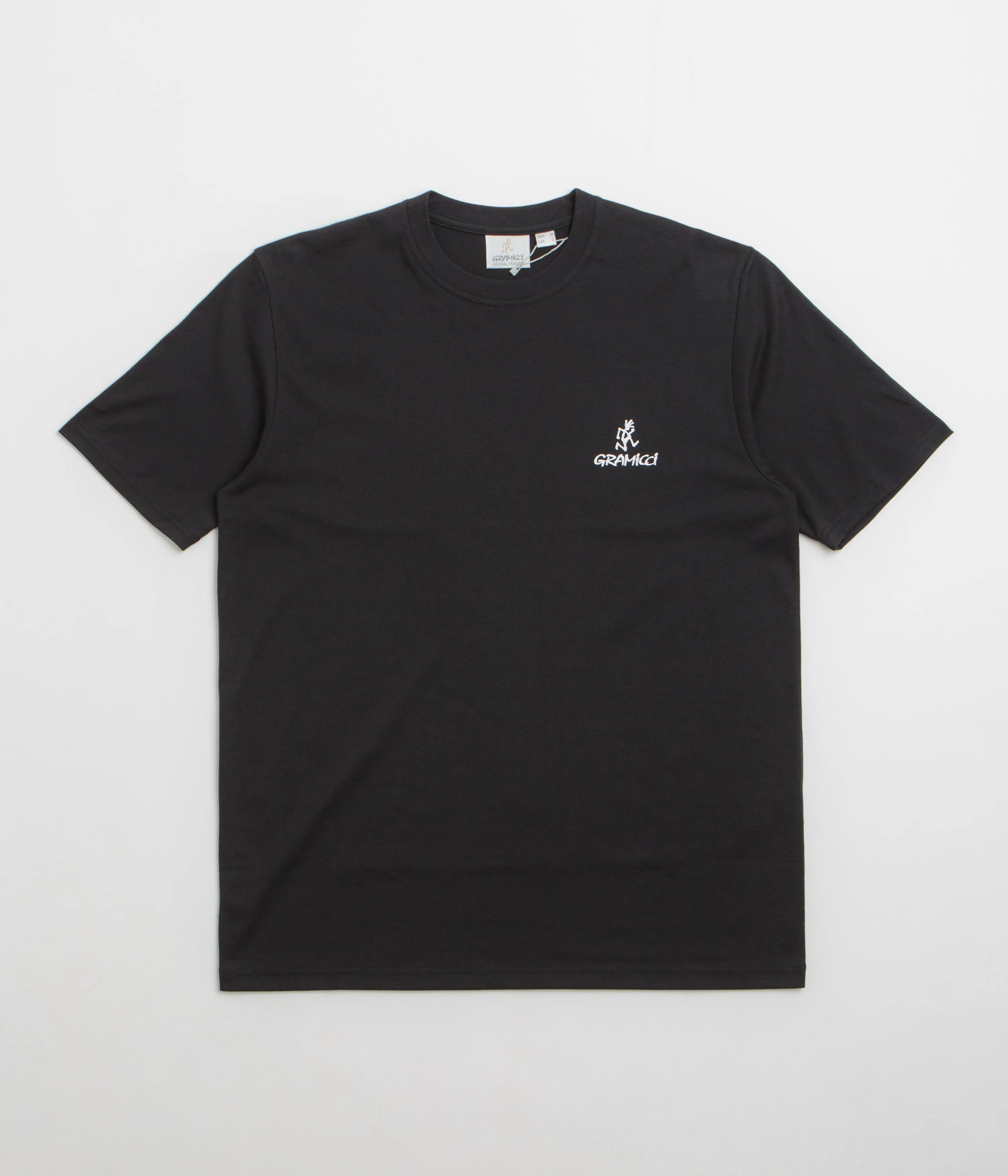 Gramicci One Point Logo T-Shirt - Black Casual-wear