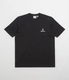 Gramicci One Point Logo T-Shirt - Black Casual-wear