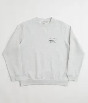 Tailored Fit Layered Look Gramicci Original Freedom Crewneck Sweatshirt - Heather Ash