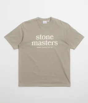 Mid-waisted Decorative details Gramicci Stonemasters T-Shirt - Khaki