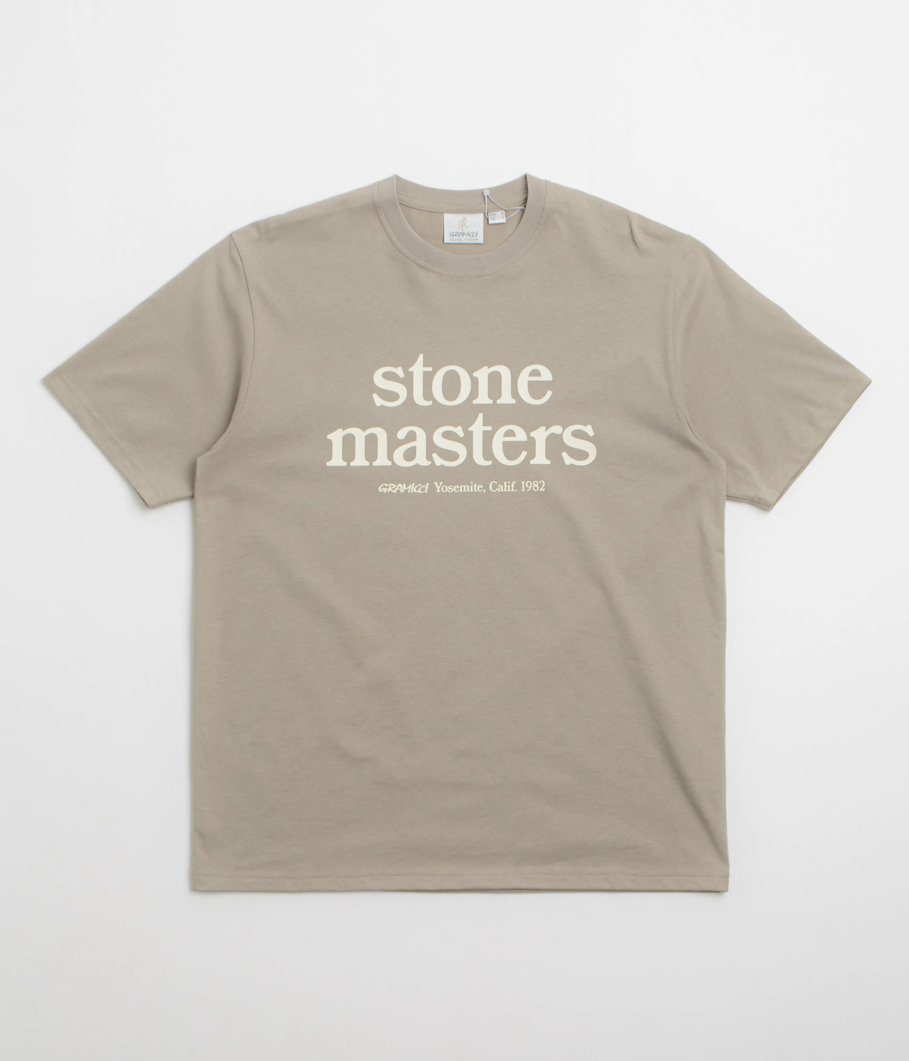 college event Gramicci Stonemasters T-Shirt - Khaki