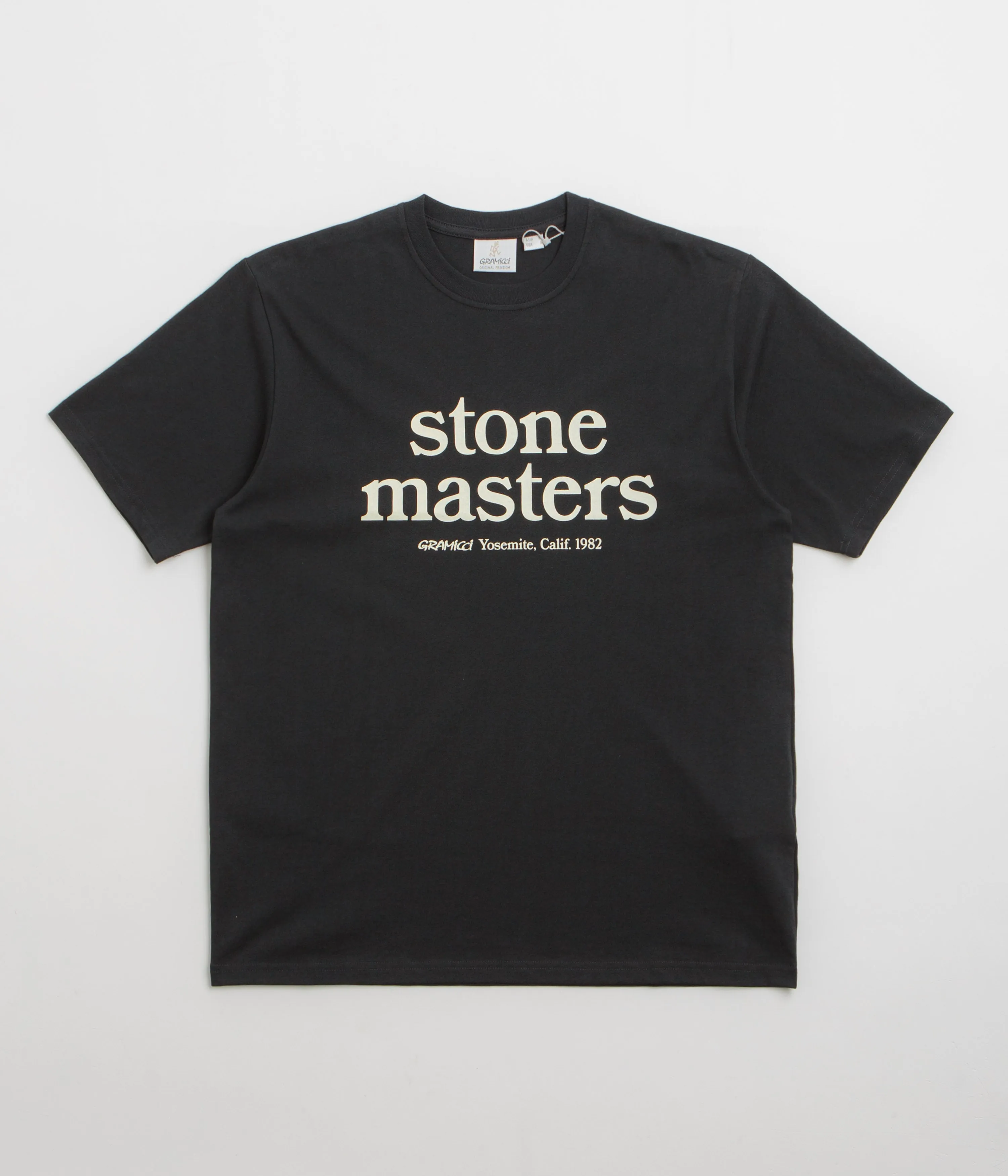 Gramicci Stonemasters T-Shirt - Vintage Black waterproof