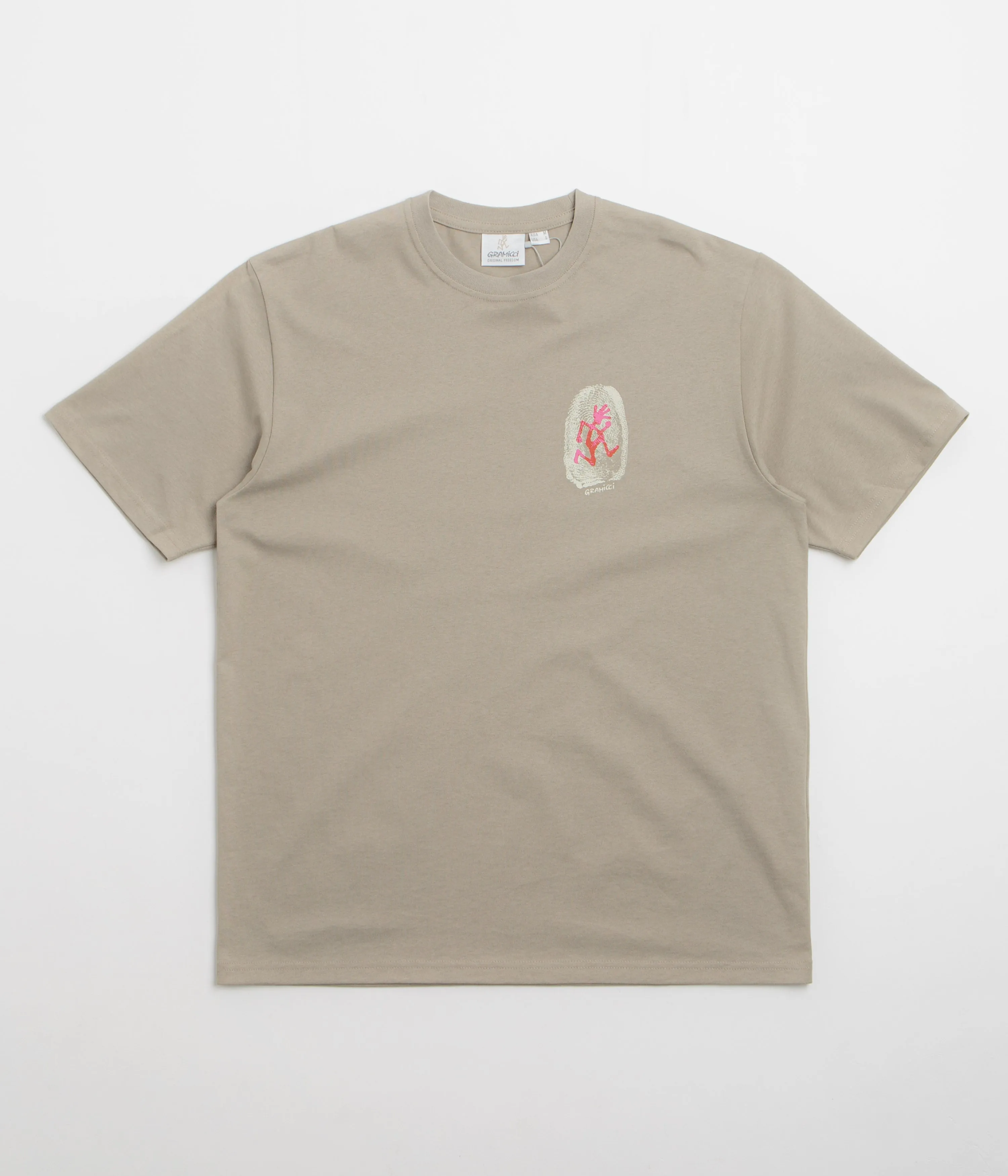 Gramicci Thumbprint T-Shirt - Khaki concert