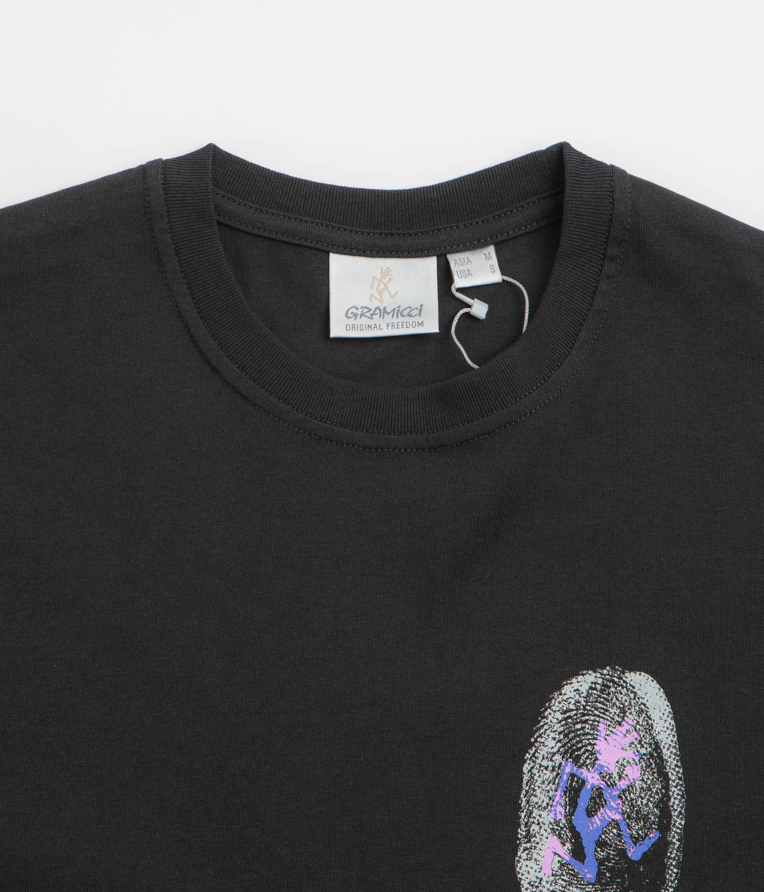 Gramicci Thumbprint T-Shirt - Vintage Black bus event