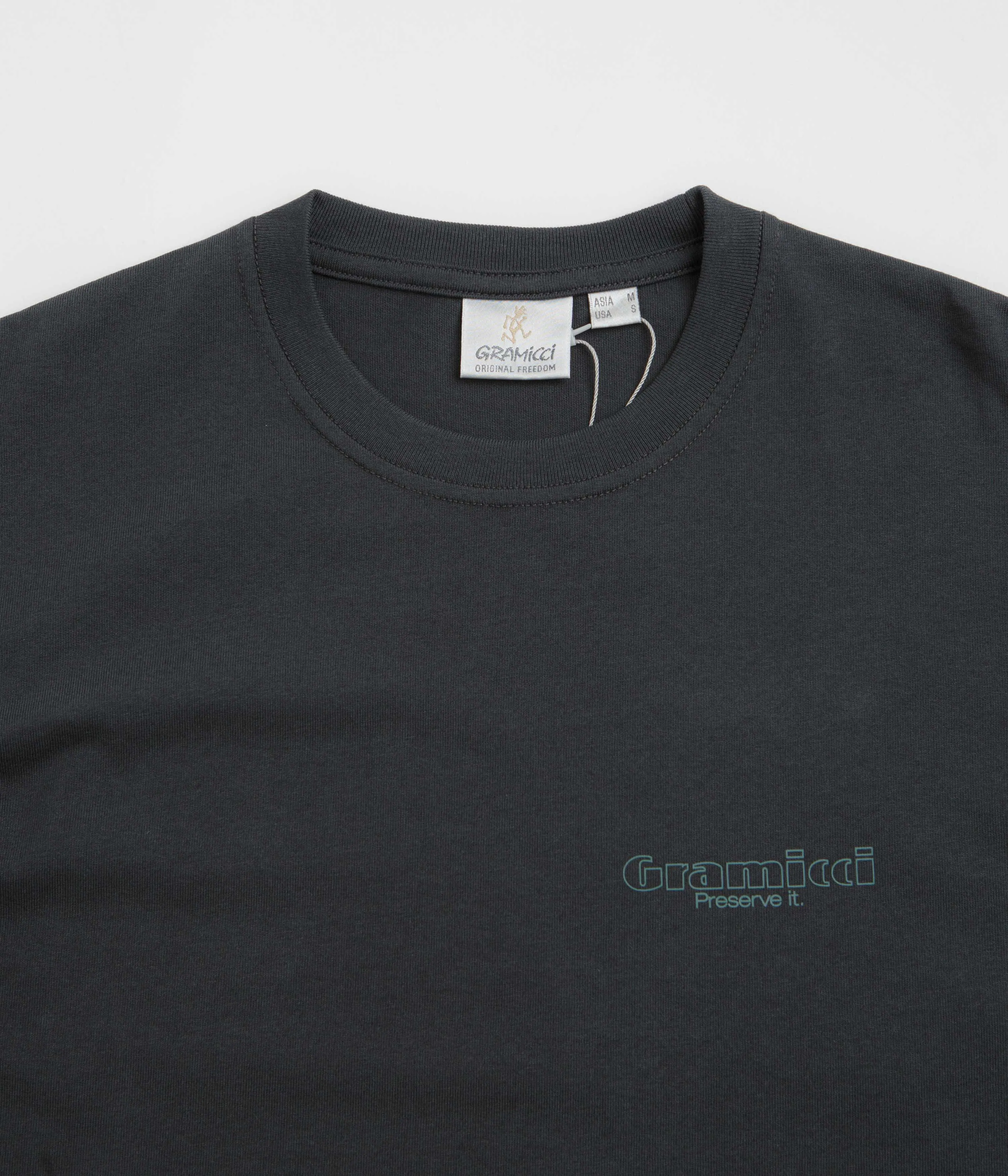 Gramicci Trouttail T-Shirt - Vintage Black vacation rental event