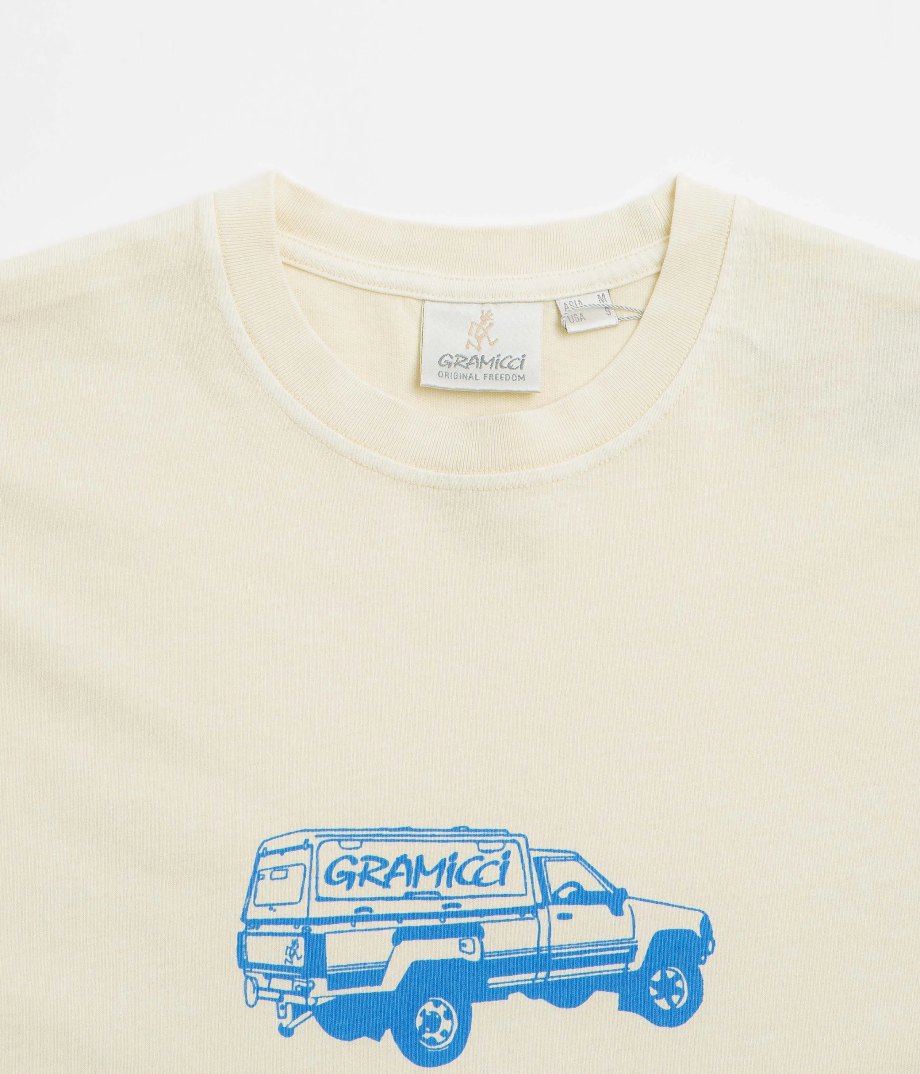 Gramicci Truck T-Shirt - Natural Pigment Group travel