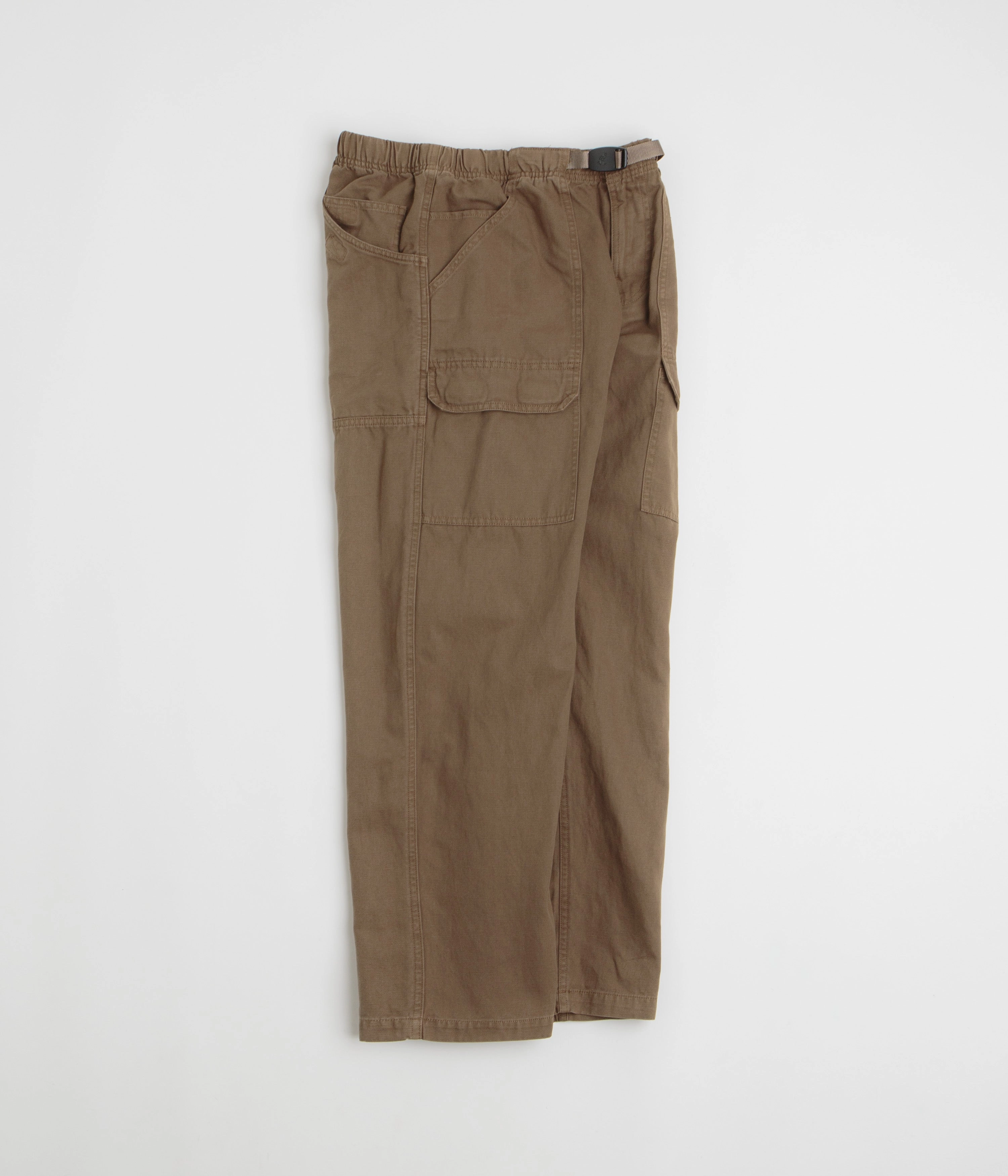 Ripstop Fabric Technology Bi Stretch Fabric Gramicci Canvas EQT Pants - Chocolate Aged
