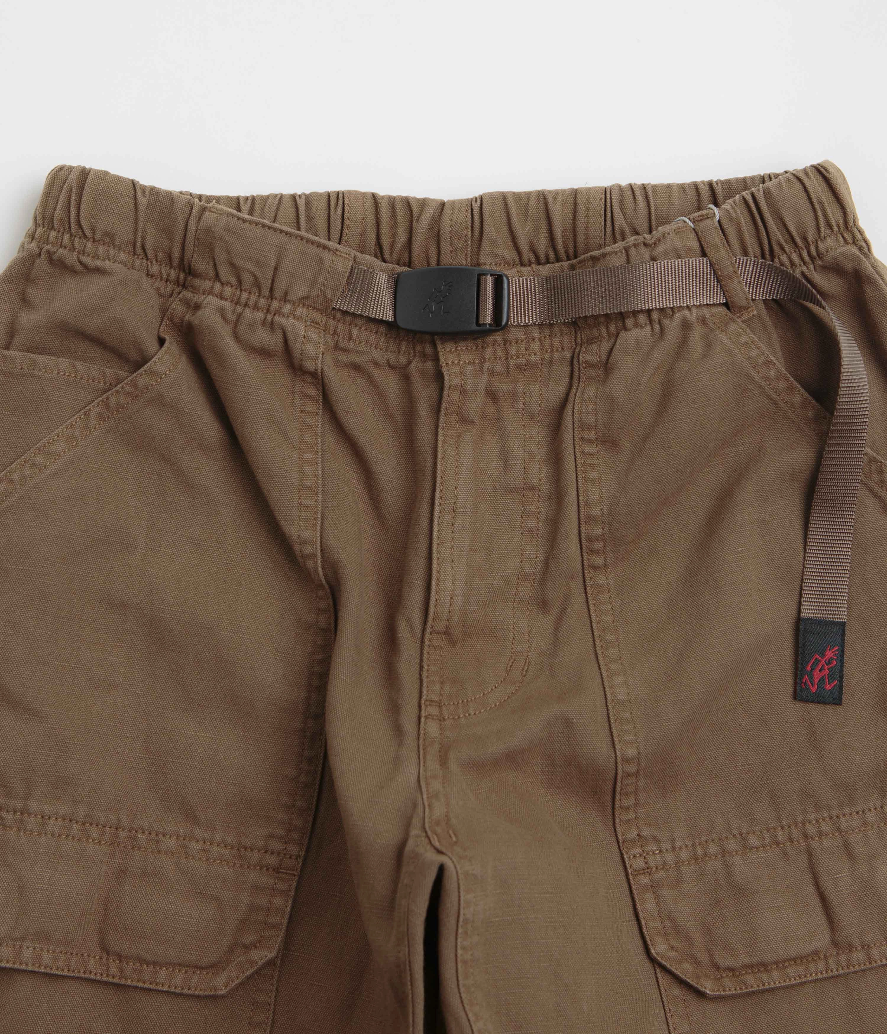 EcoFriendlyDye Gramicci Canvas EQT Pants - Chocolate Aged