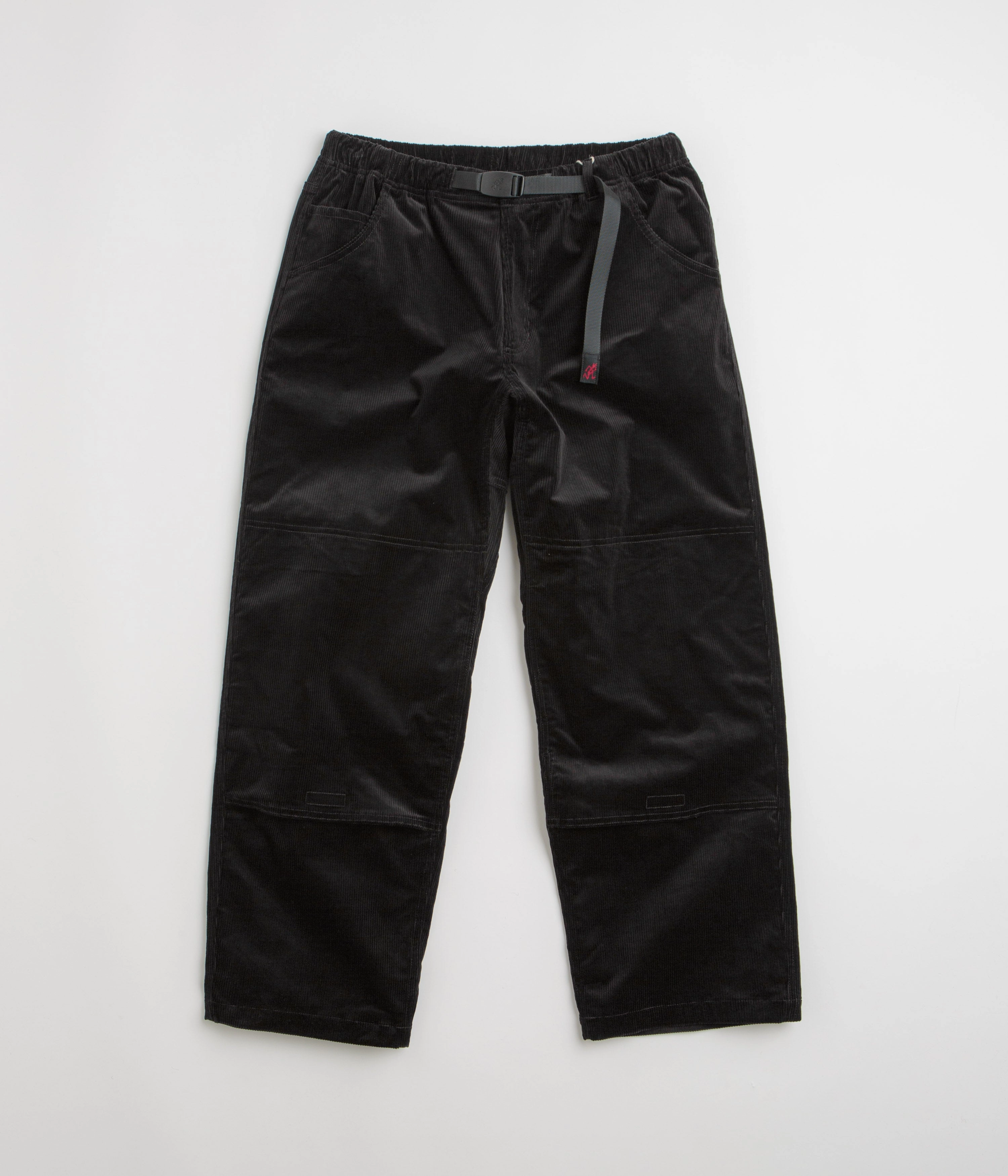 Gramicci Corduroy Double Knee Pants - Black AllDayComfort