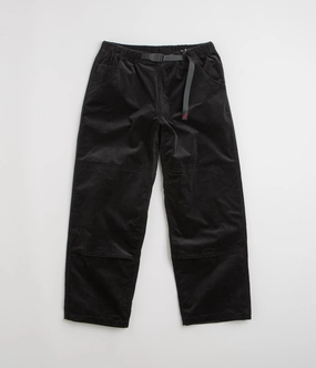 Gramicci Corduroy Double Knee Pants - Black AllDayComfort