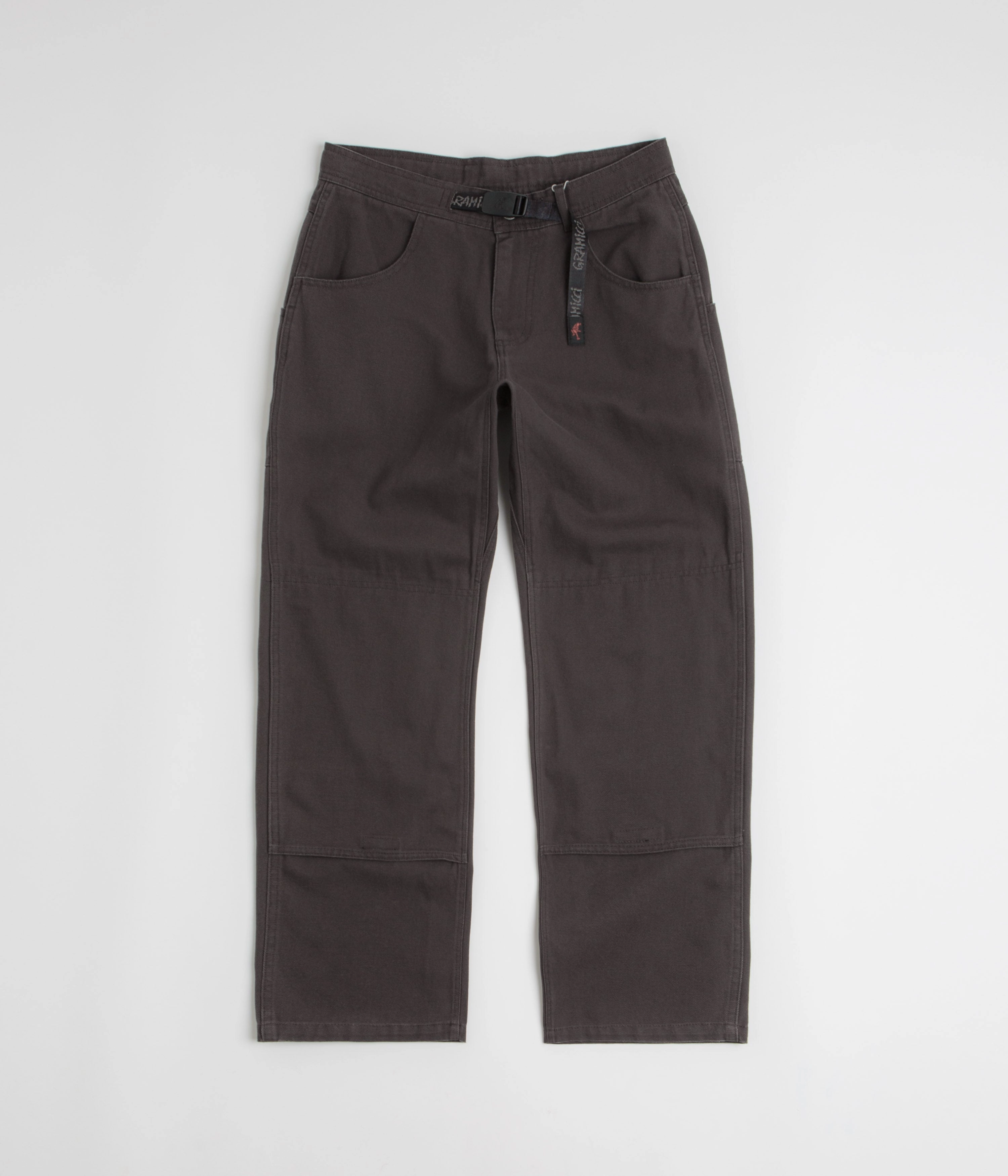 Non Restrictive Cut Gramicci El Cap Canvas Pants - Umber