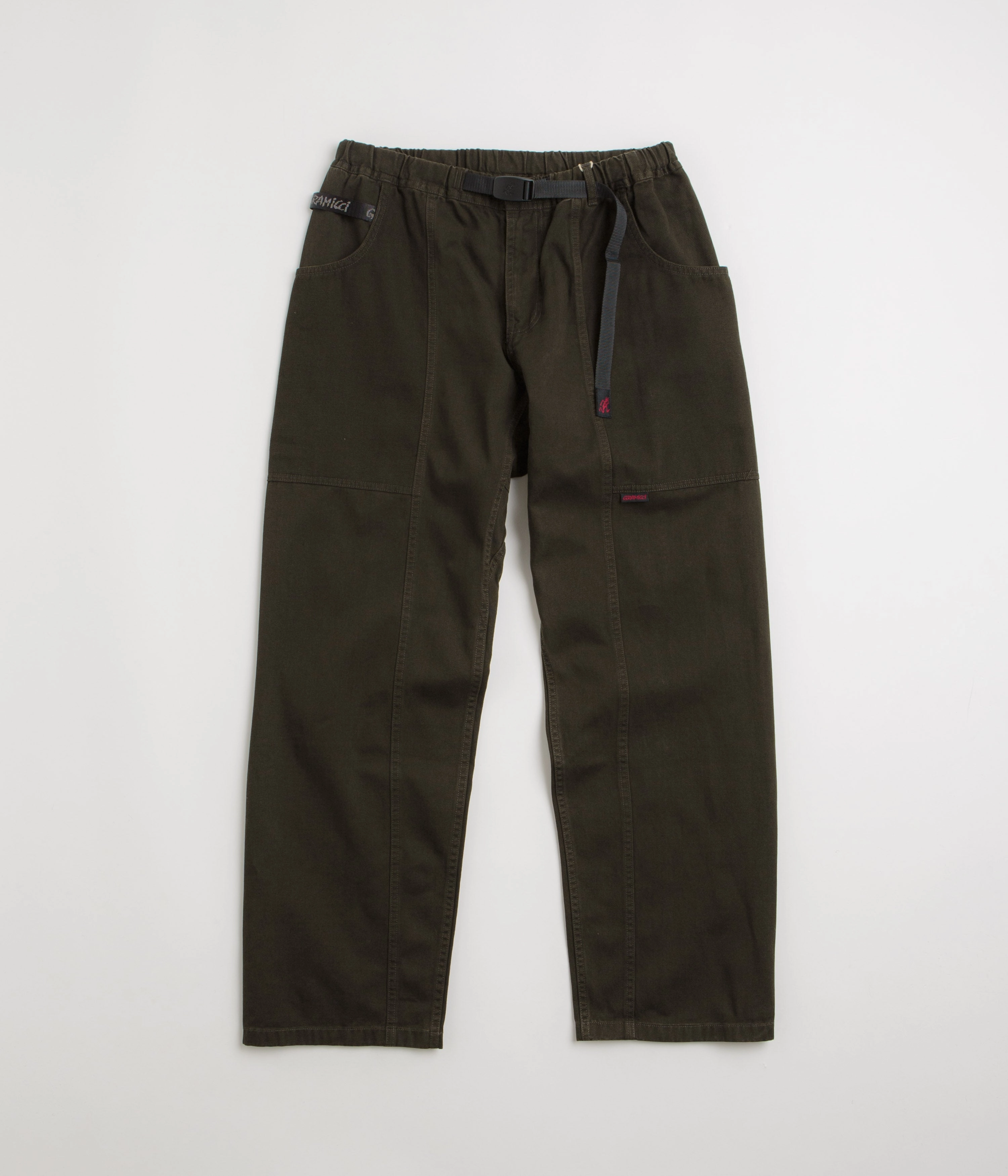 Quick Access Pockets Smart Casual Gramicci Gadget Pants - Double Brown