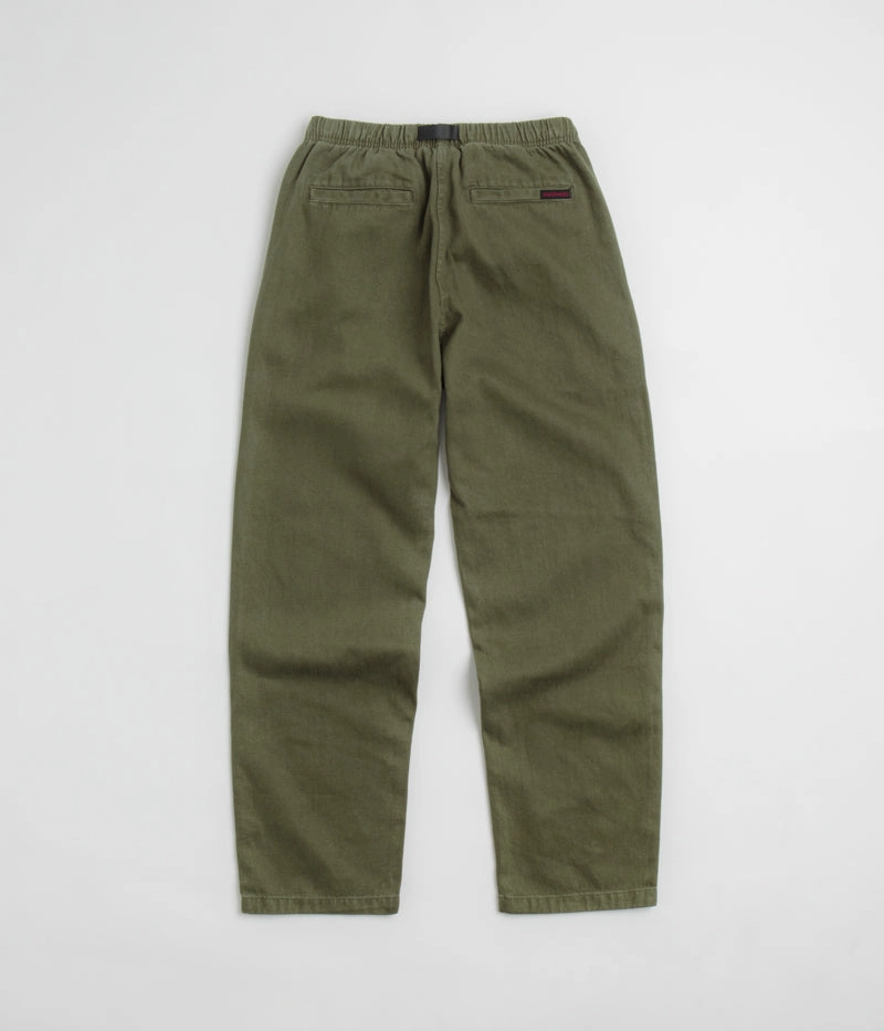 Gramicci Hemp G Pants - Olive Comfort waistband