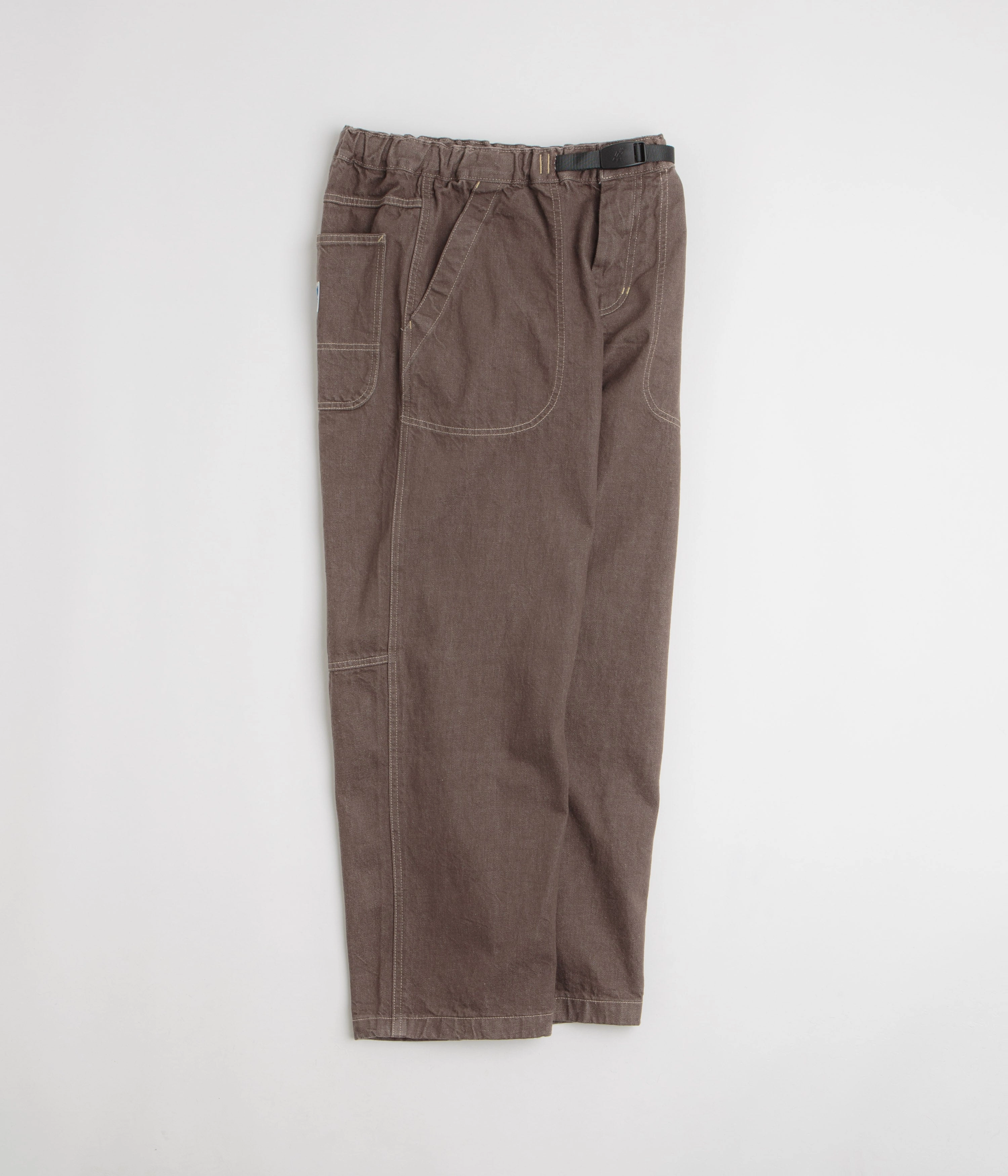 Gramicci Japanese Slub Denim Pants - Amber Flexible Waistband