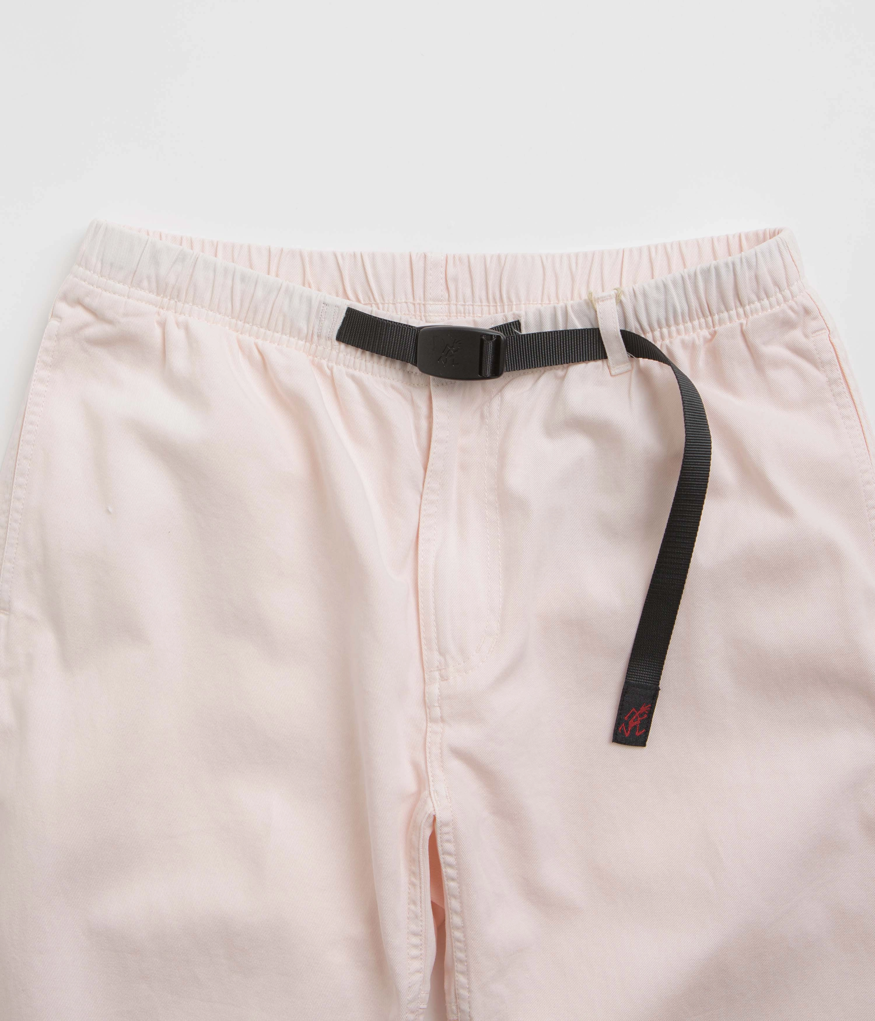 High Waist Stretch Abrasion Resistant Panels Gramicci Original G Pants - Soft Rose