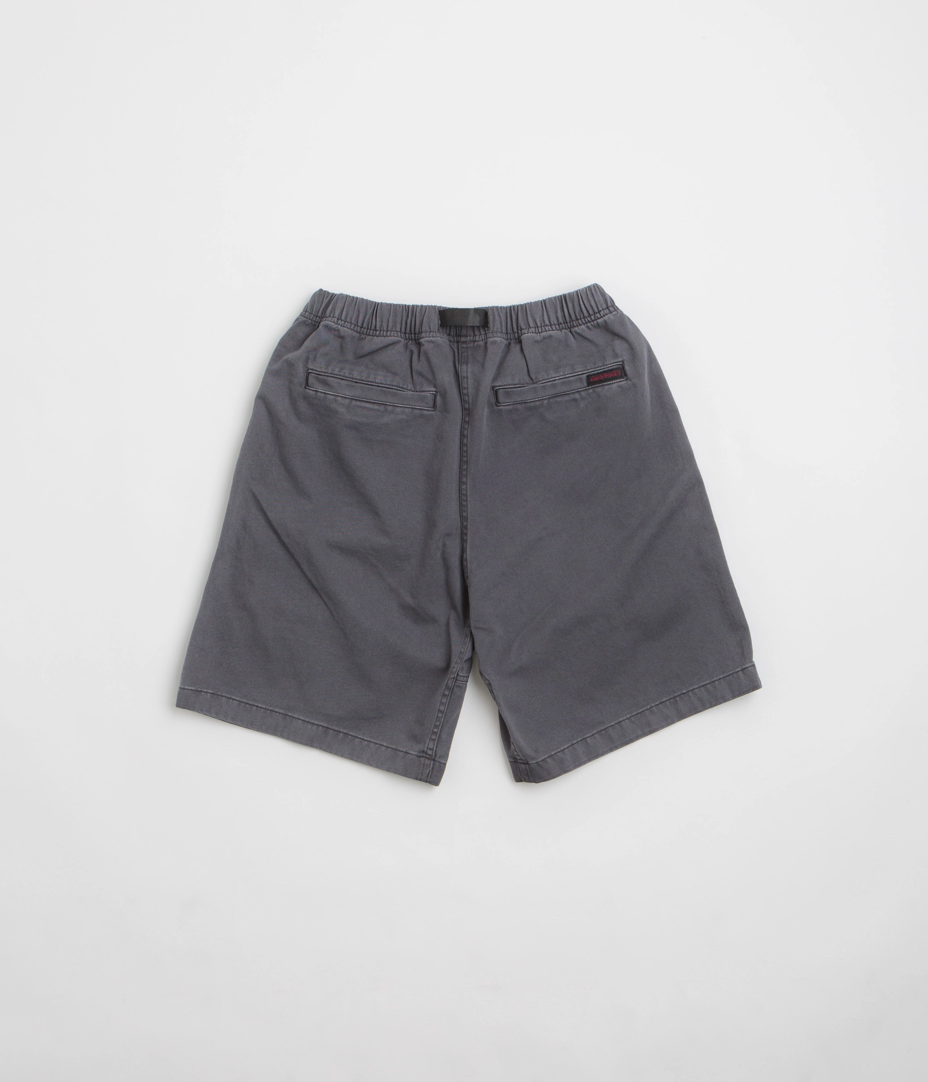 Gramicci Pigment Dye G-Shorts - Fossil Grey Smooth Flatlock Seams Quick Dry Fabric