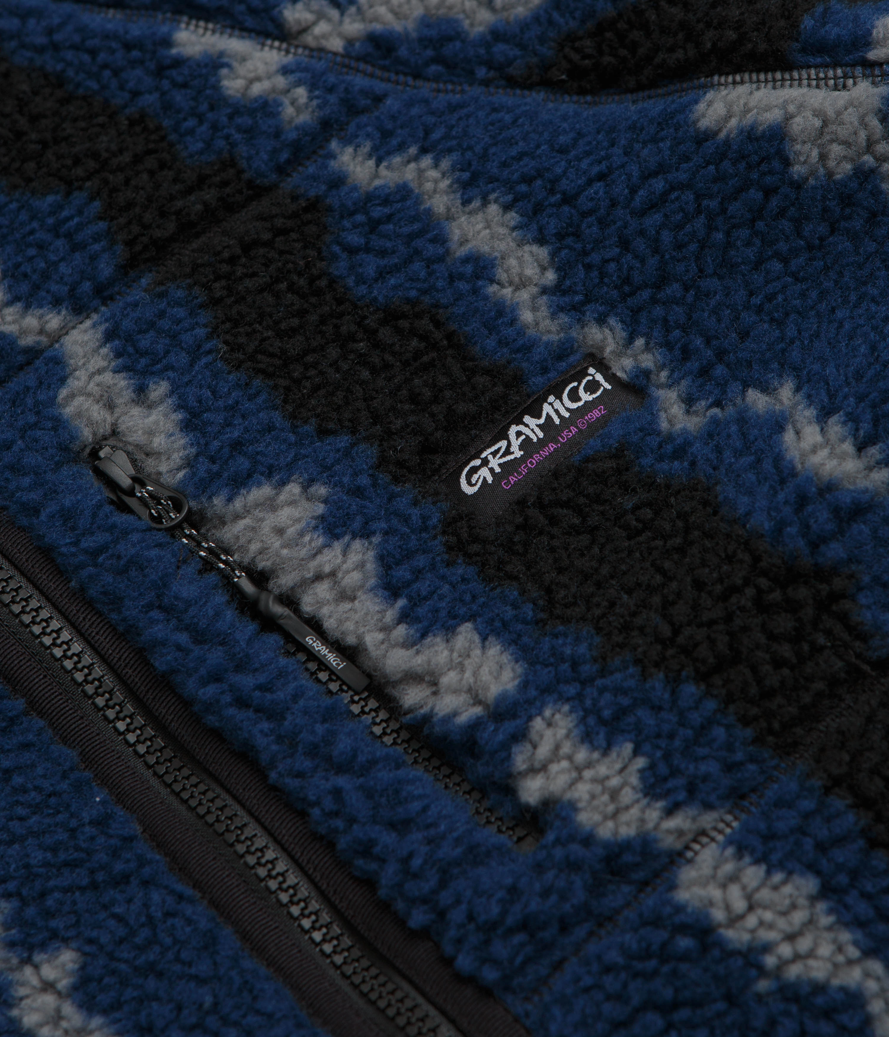 Gramicci Sherpa Jacket - Navy Ripple Patience