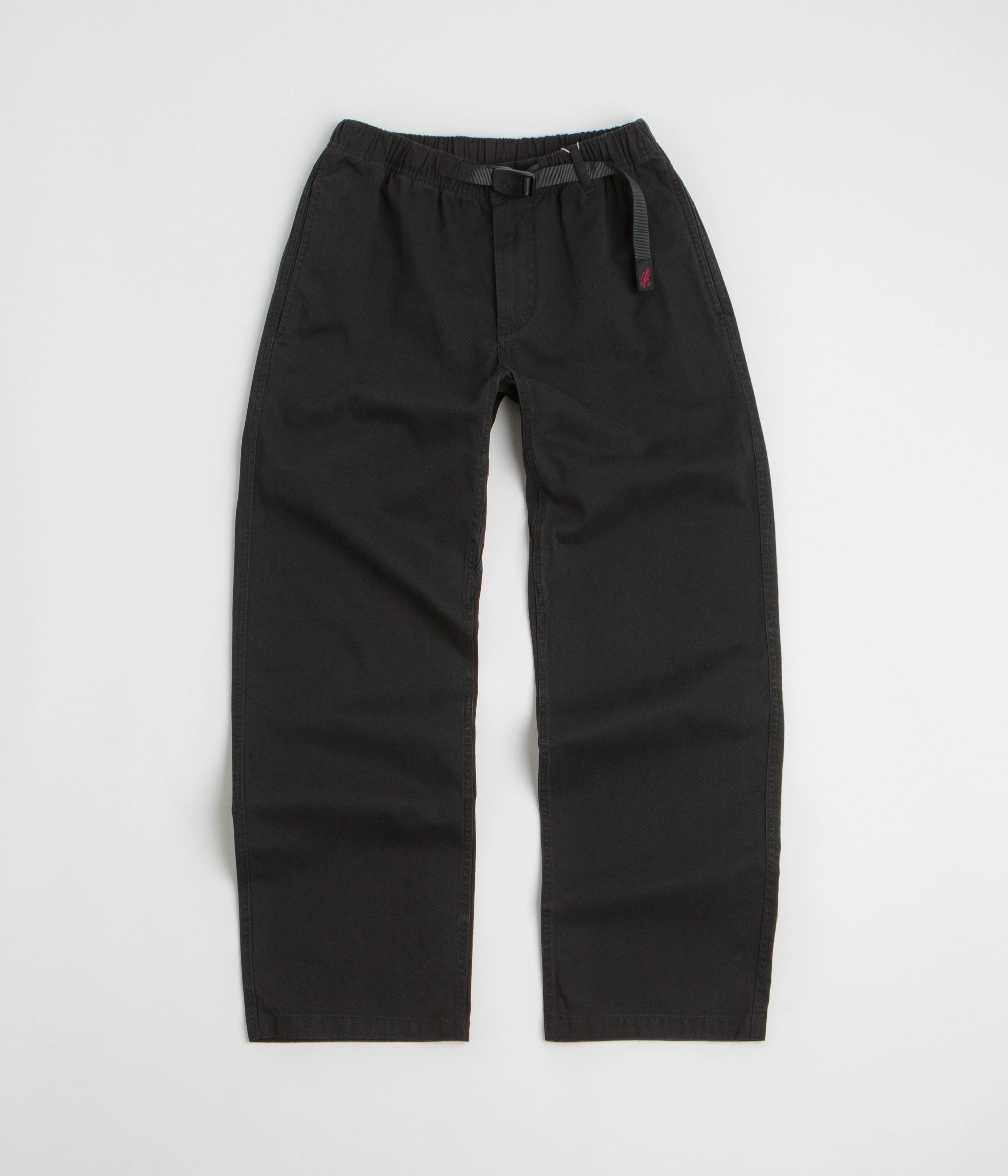 Anti Pilling Treatment Gramicci Straight Fit G Pants - Black