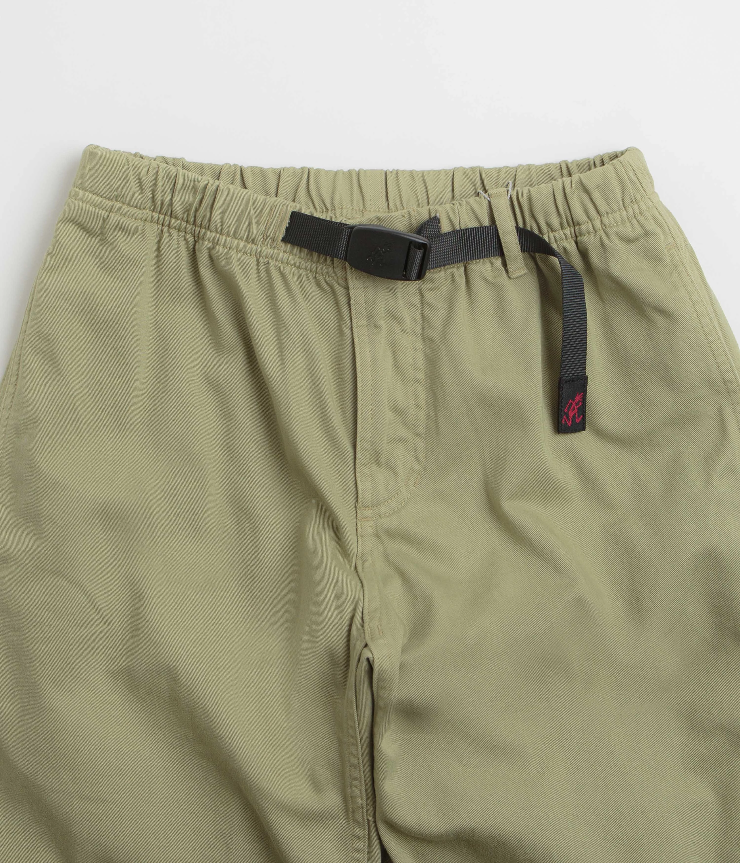 Solid shade Gramicci Straight Fit G Pants - Cactus Pigment