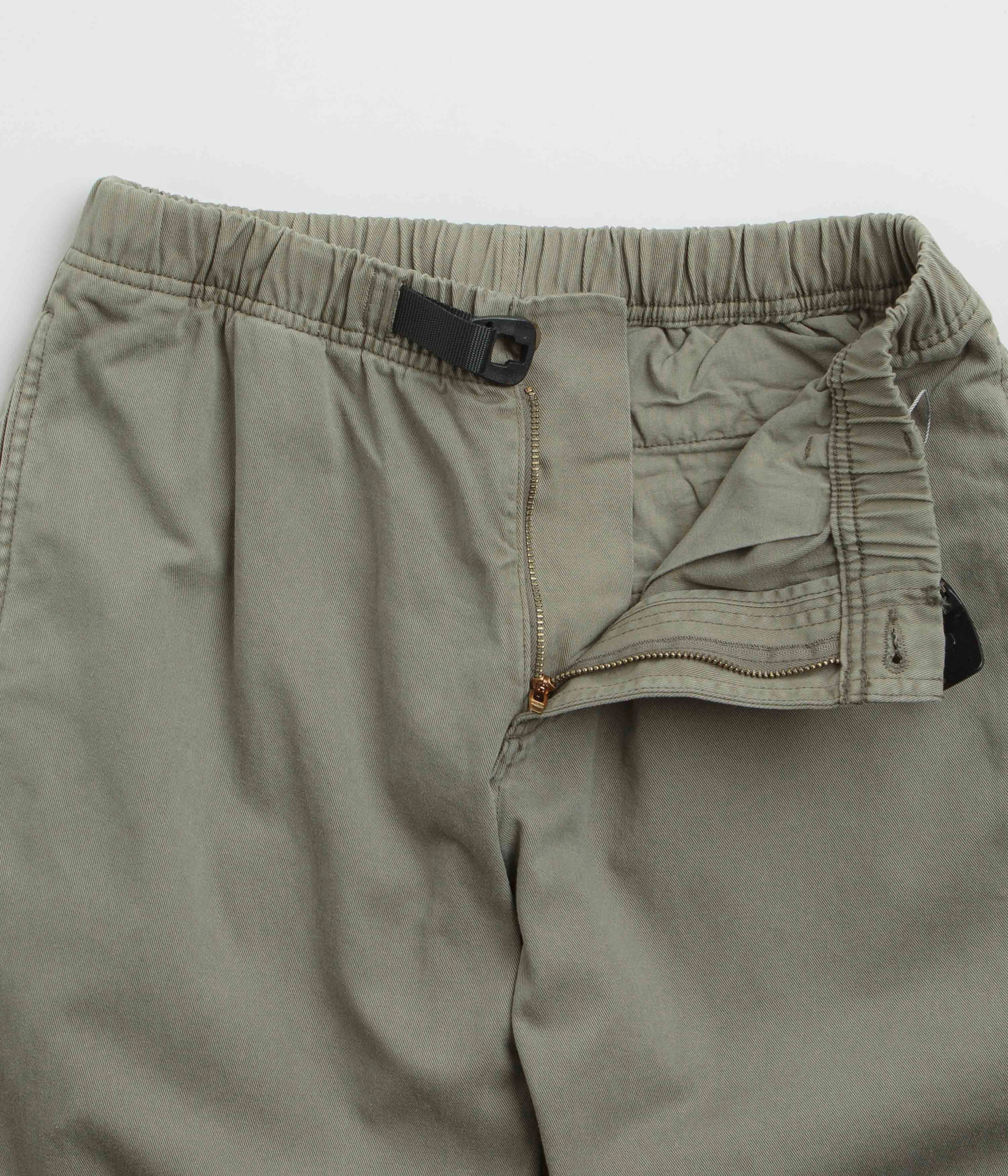 Gramicci Straight Fit G Pants - Herb Pigment ReflectiveAccentDetails No Gap Waist Construction
