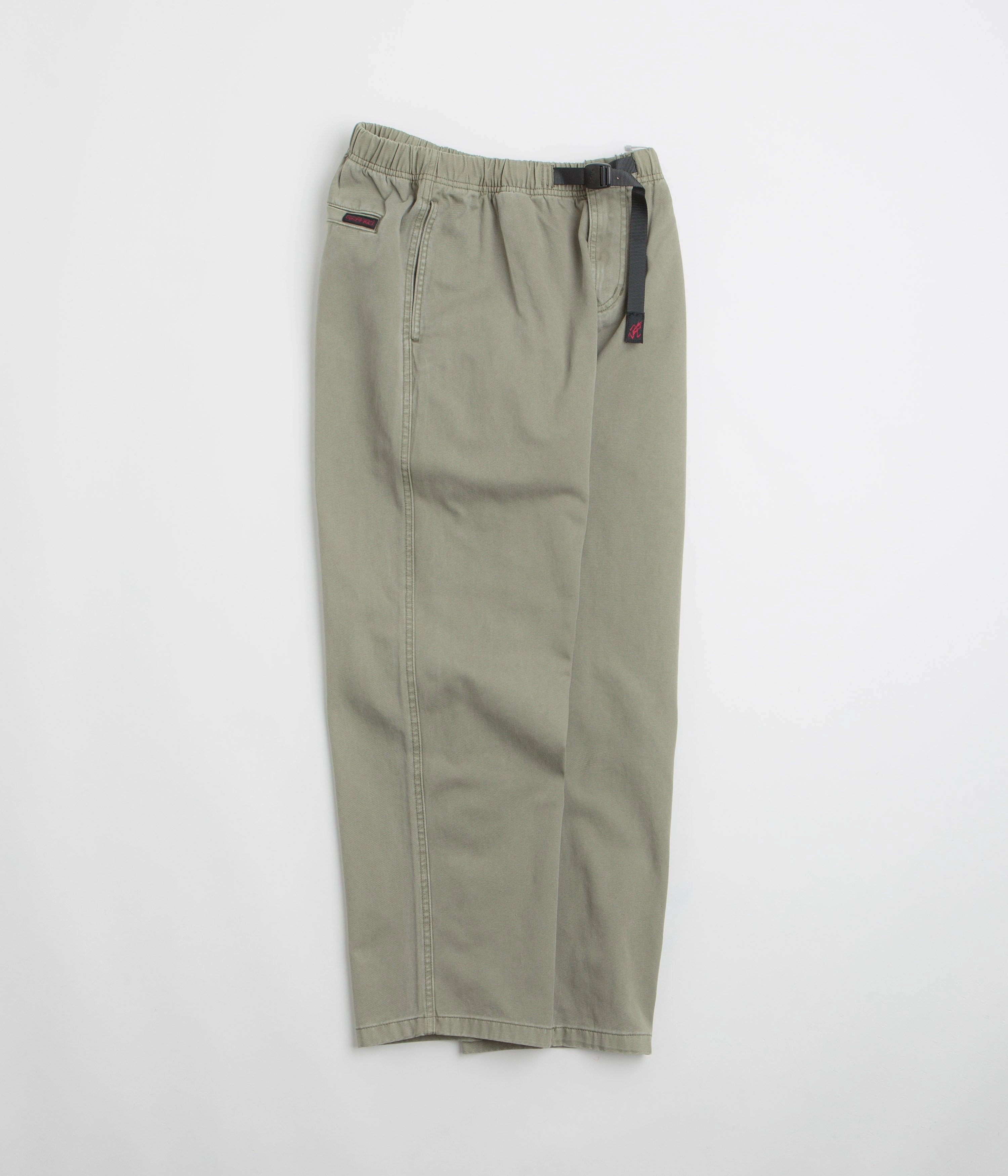 High Density Weave Active Lifestyle Gramicci Straight Fit G Pants - Herb Pigment