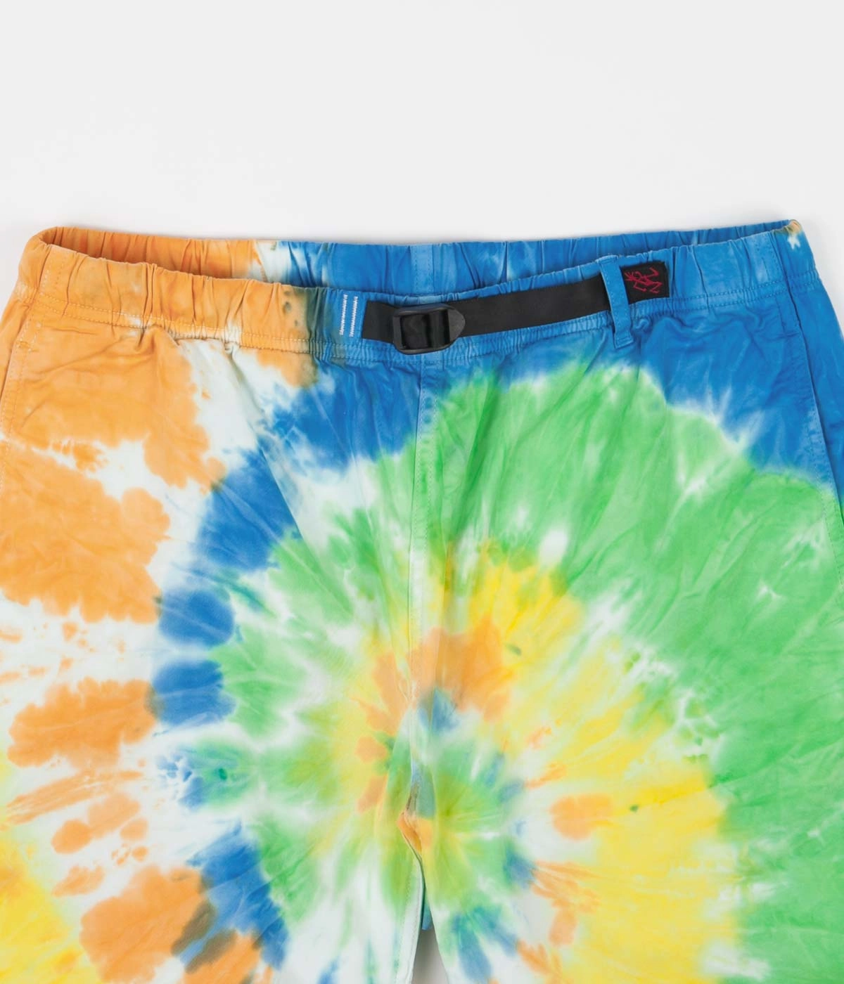 Minimal Finish Outdoor Apparel Gramicci Tie Dye G-Shorts - Orange Spiral