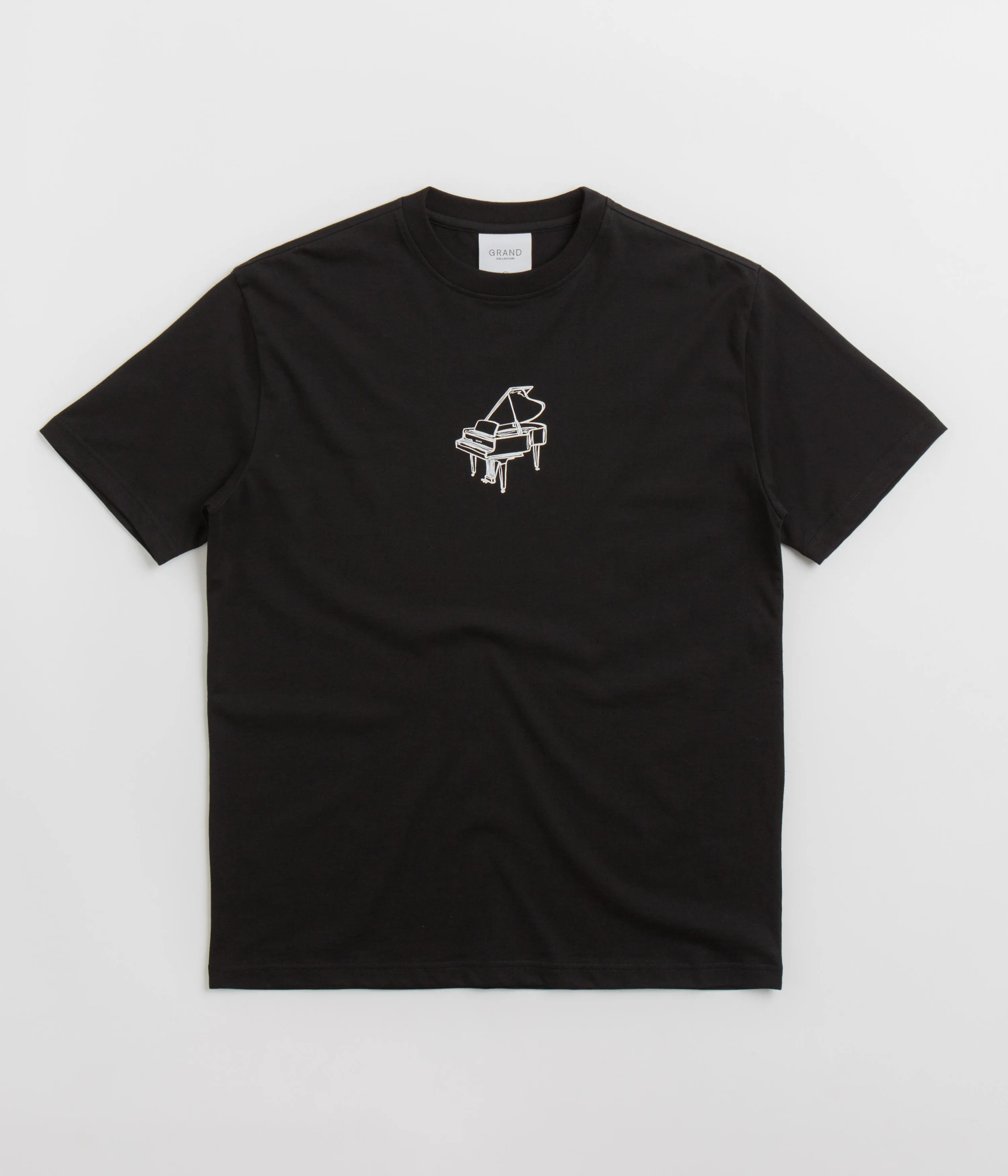 Paisley Grand Collection Grand Piano T-Shirt - Black