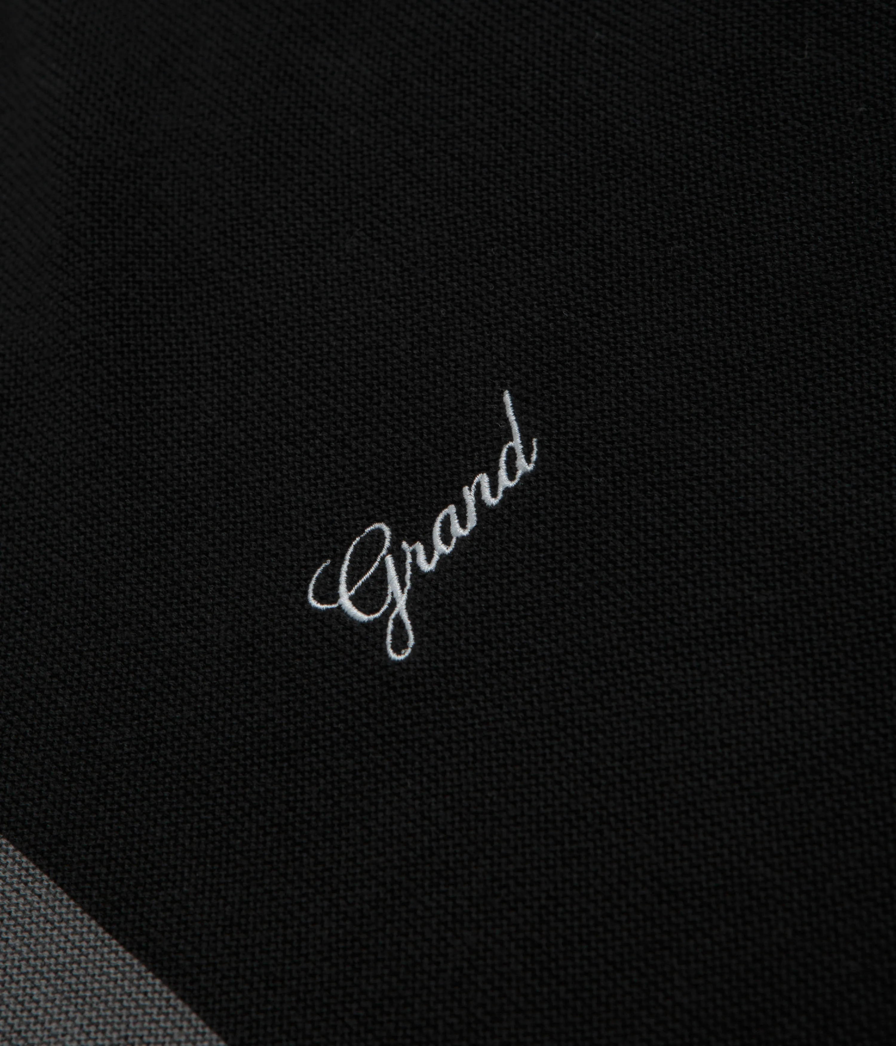 Grand Collection Knit 1/4 Zip Sweatshirt - Grey / Black right for hot weather product couple intimacy