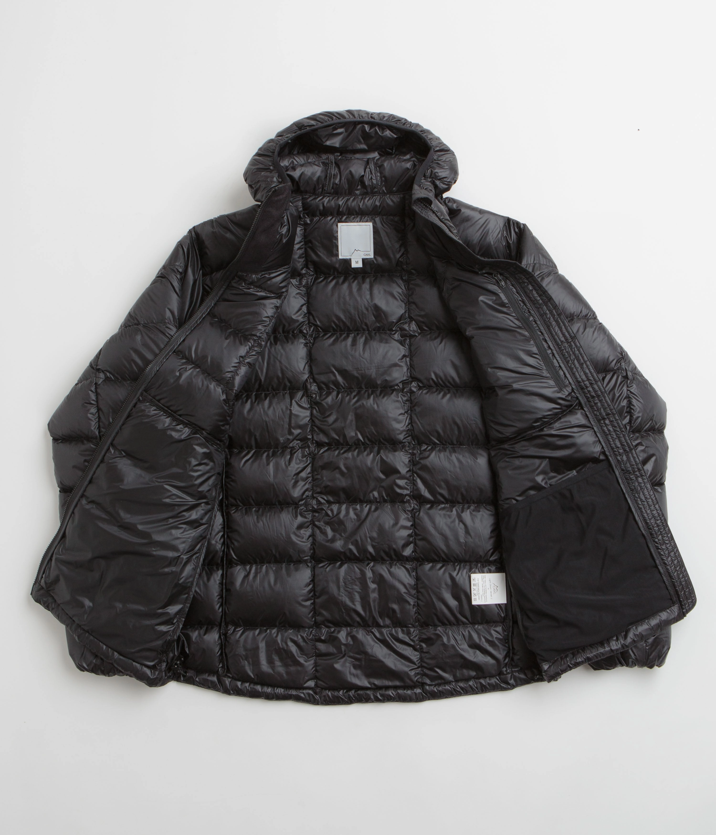 Cayl Light Down 2 Jacket - Black Packable design Abrasion Resistant Surface