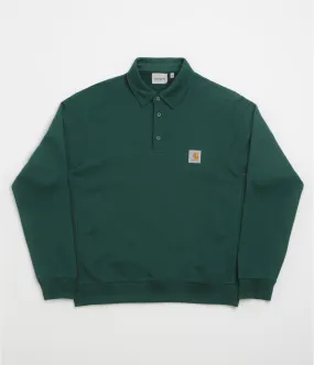 Weekend Bold Carhartt Polo Sweatshirt - Dark Fir
