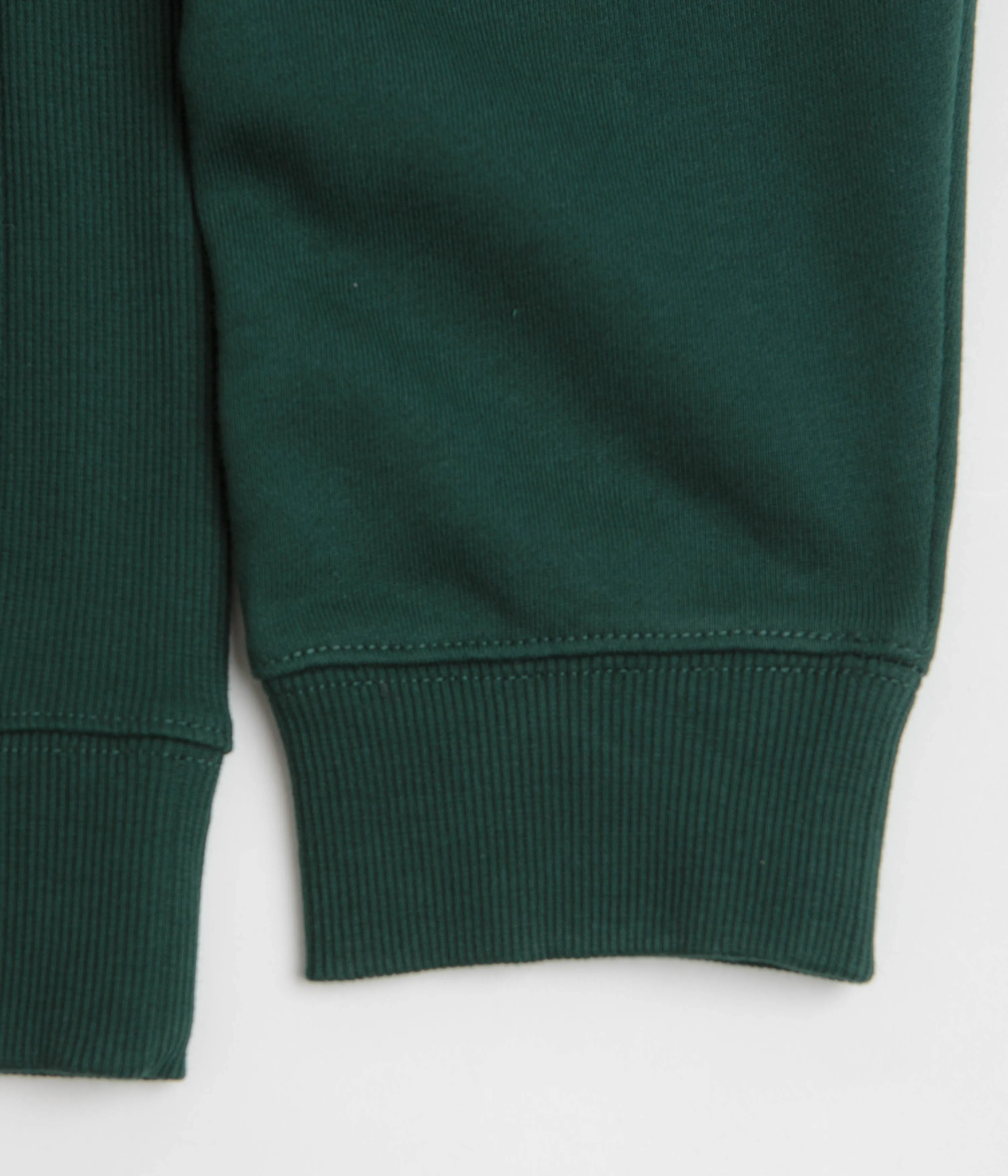 logoed Carhartt Polo Sweatshirt - Dark Fir