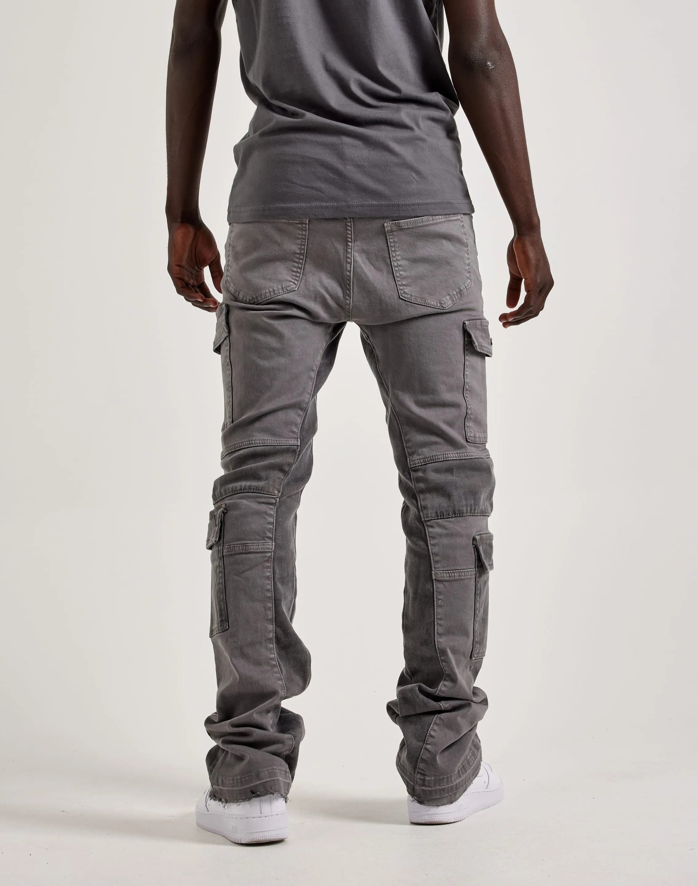 slow life CompactPackaging WAIMEA Stacked Cargo Pants