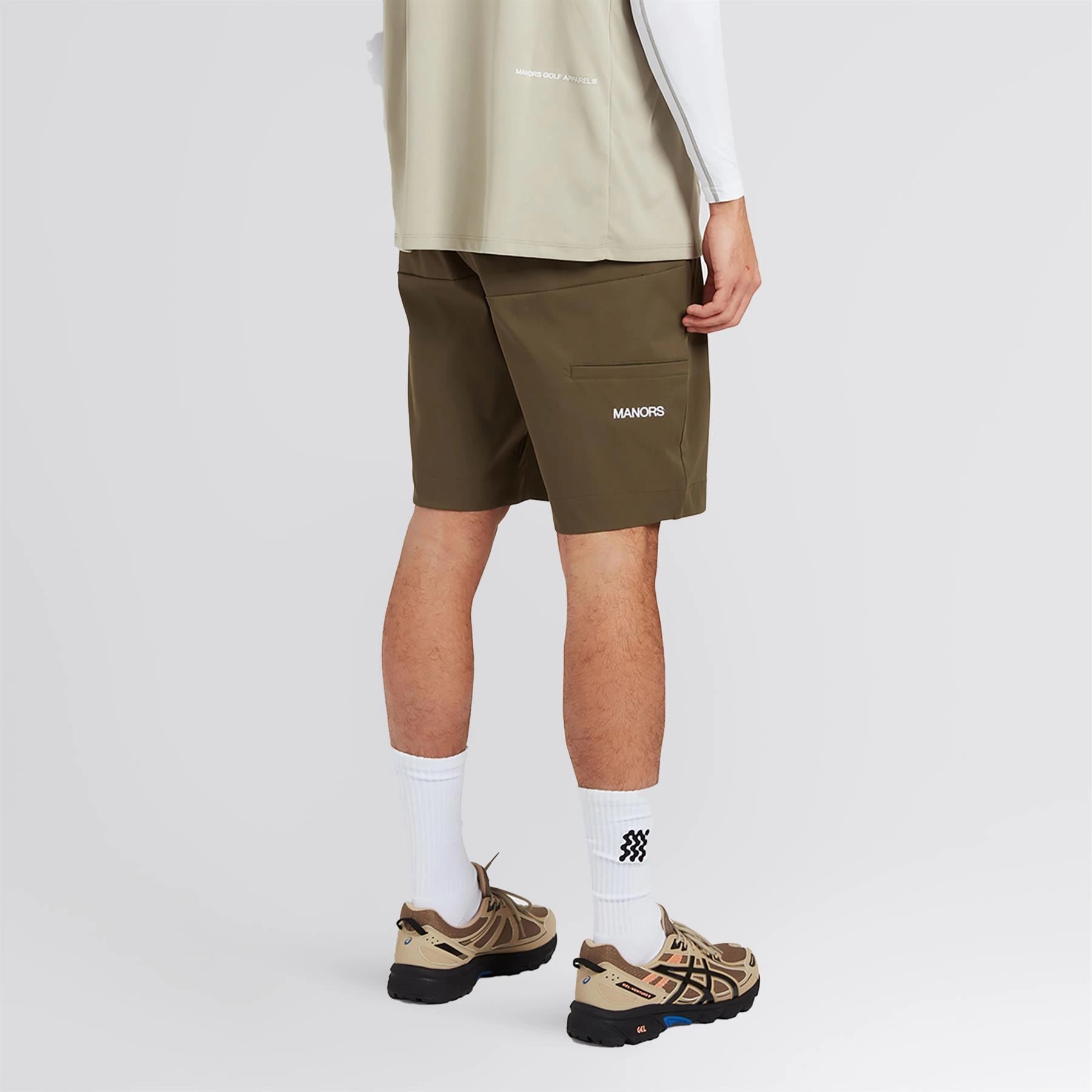 Abrasion Dispersing Weave Greenskeeper Chino Shorts Olive