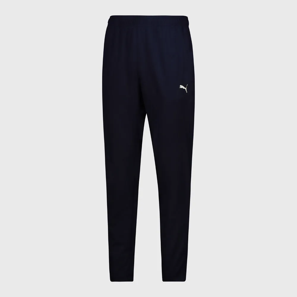 Puma Mens Tricot Logo Pants Blue quick dry WrinkleResistantFabric