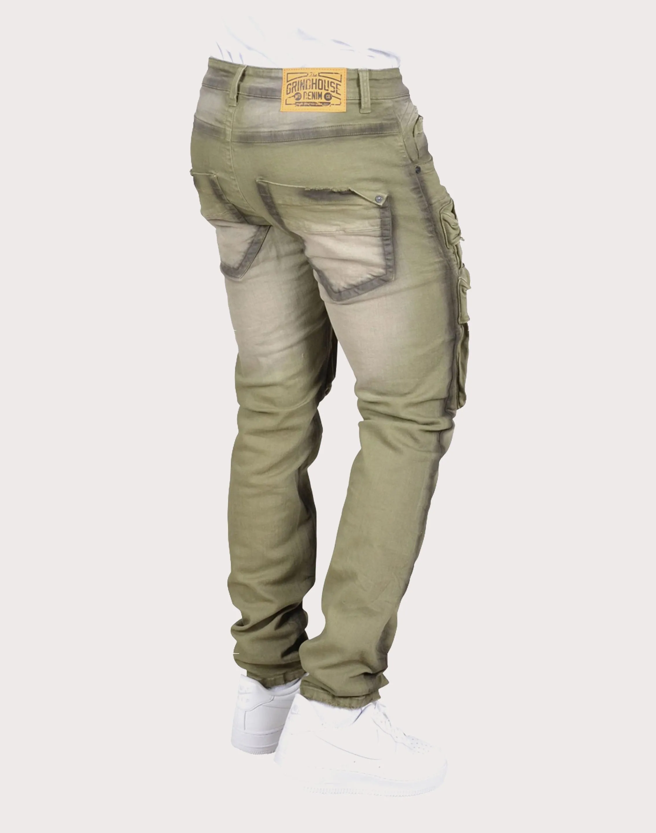 Grindhouse Cargo Dark Edge Pants DoubleLayered Fabric
