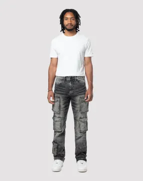 Garden Ease Grindhouse Cargo Straight Fit Tombstone Jeans