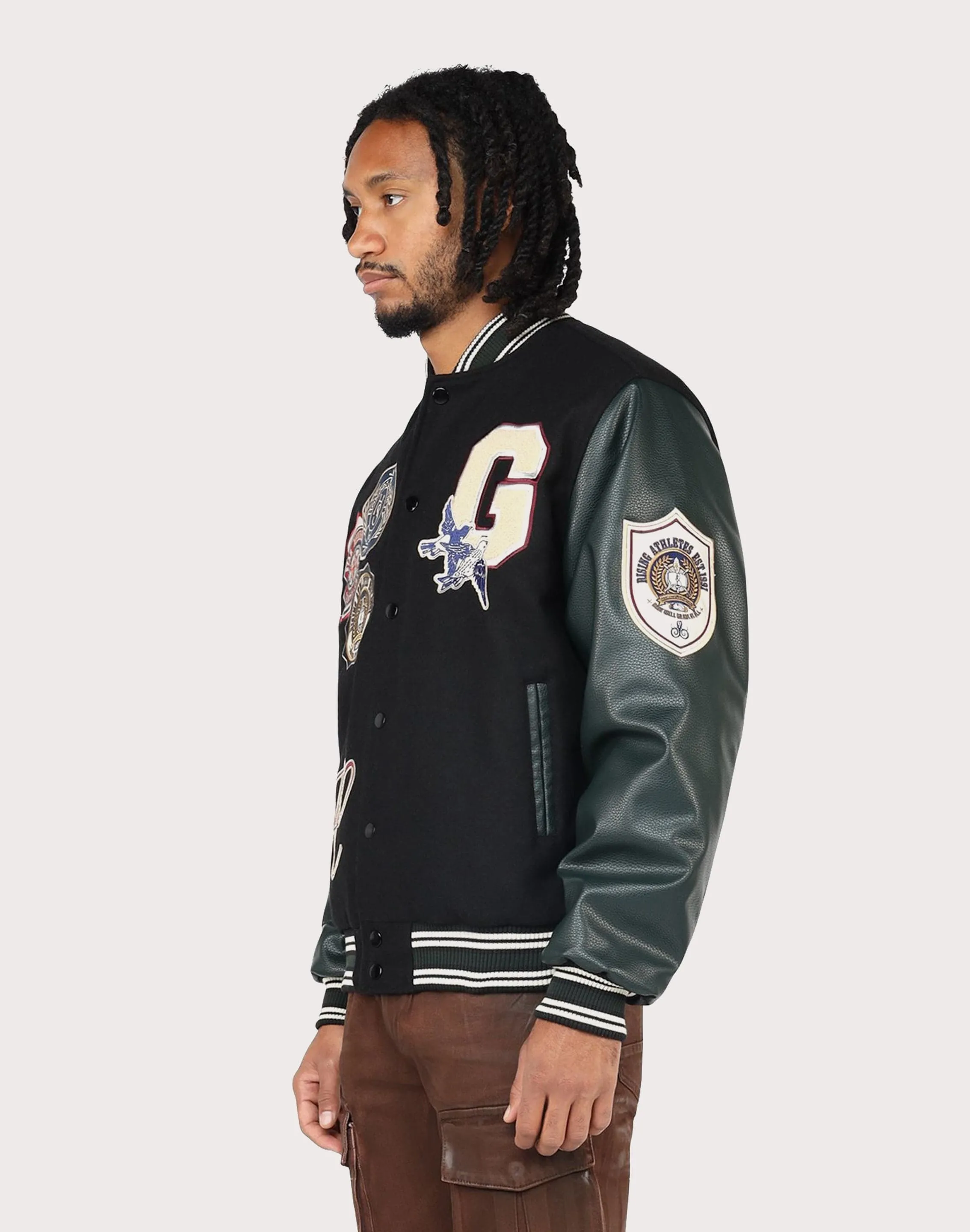 Grindhouse Club House Varsity Jacket Gloss Glow HygroscopicFiber