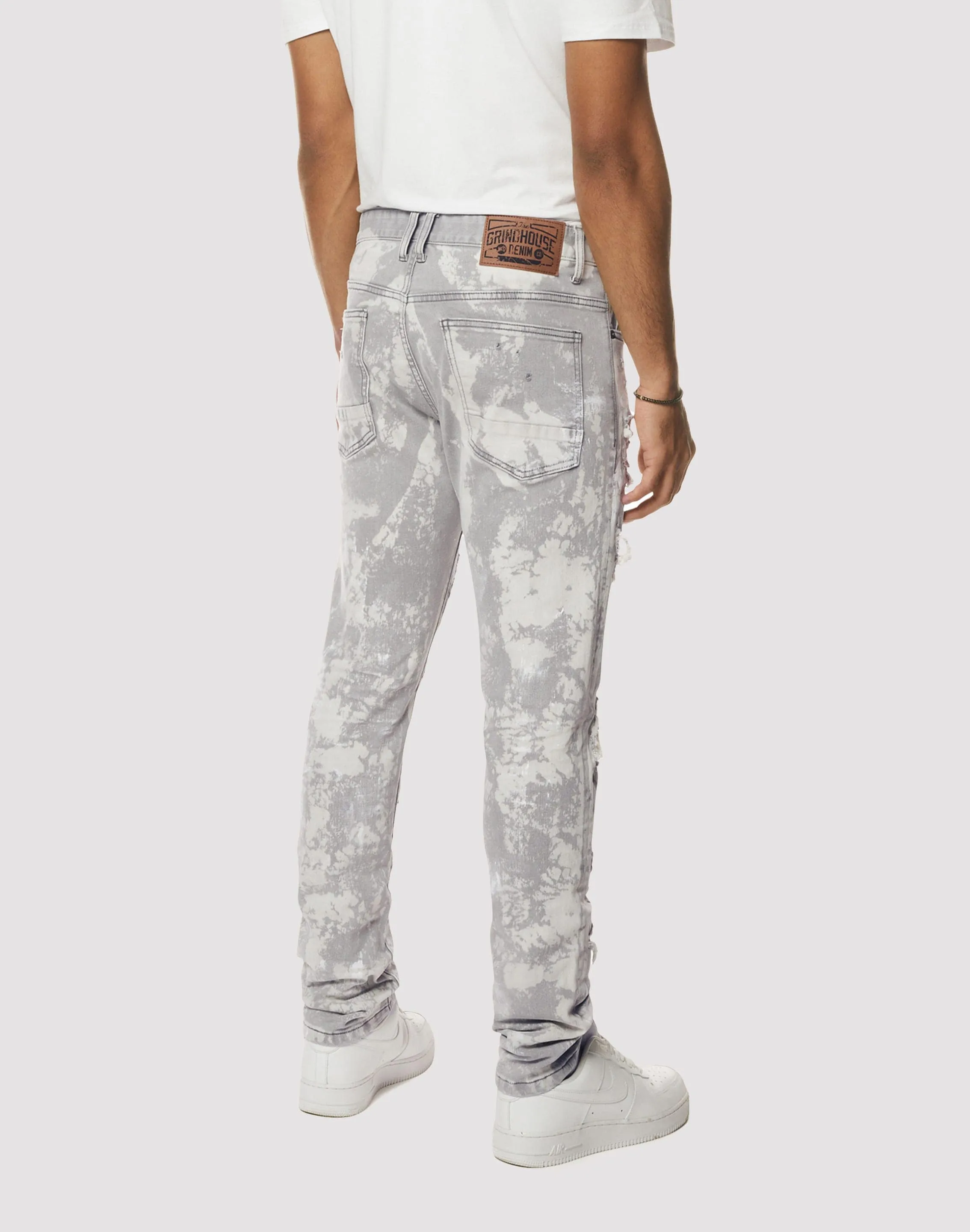 Grindhouse Confetti Easy Slim Fit Denim Jeans Crown Fit NonSlipGrip