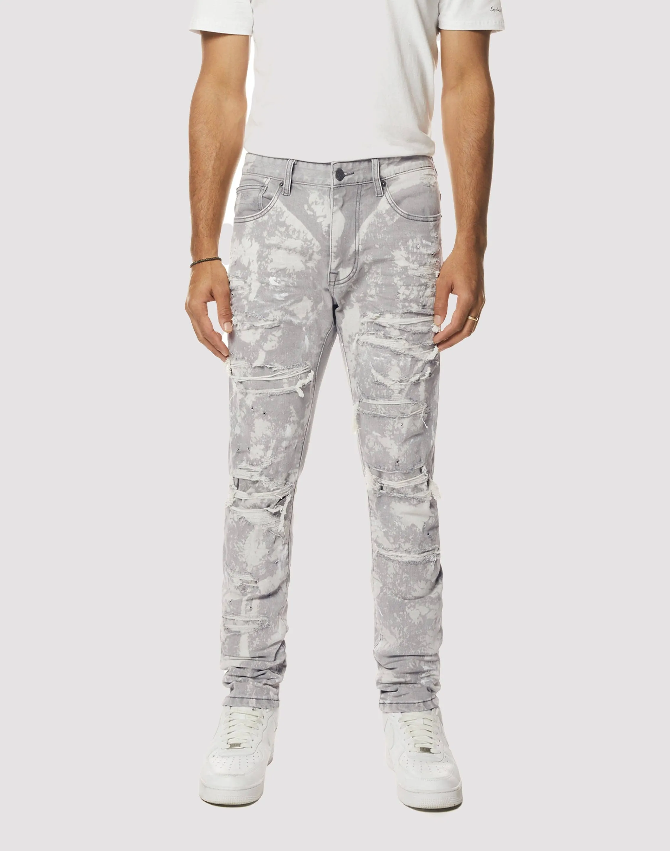 Grindhouse Confetti Easy Slim Fit Denim Jeans Gentle Power African Bold