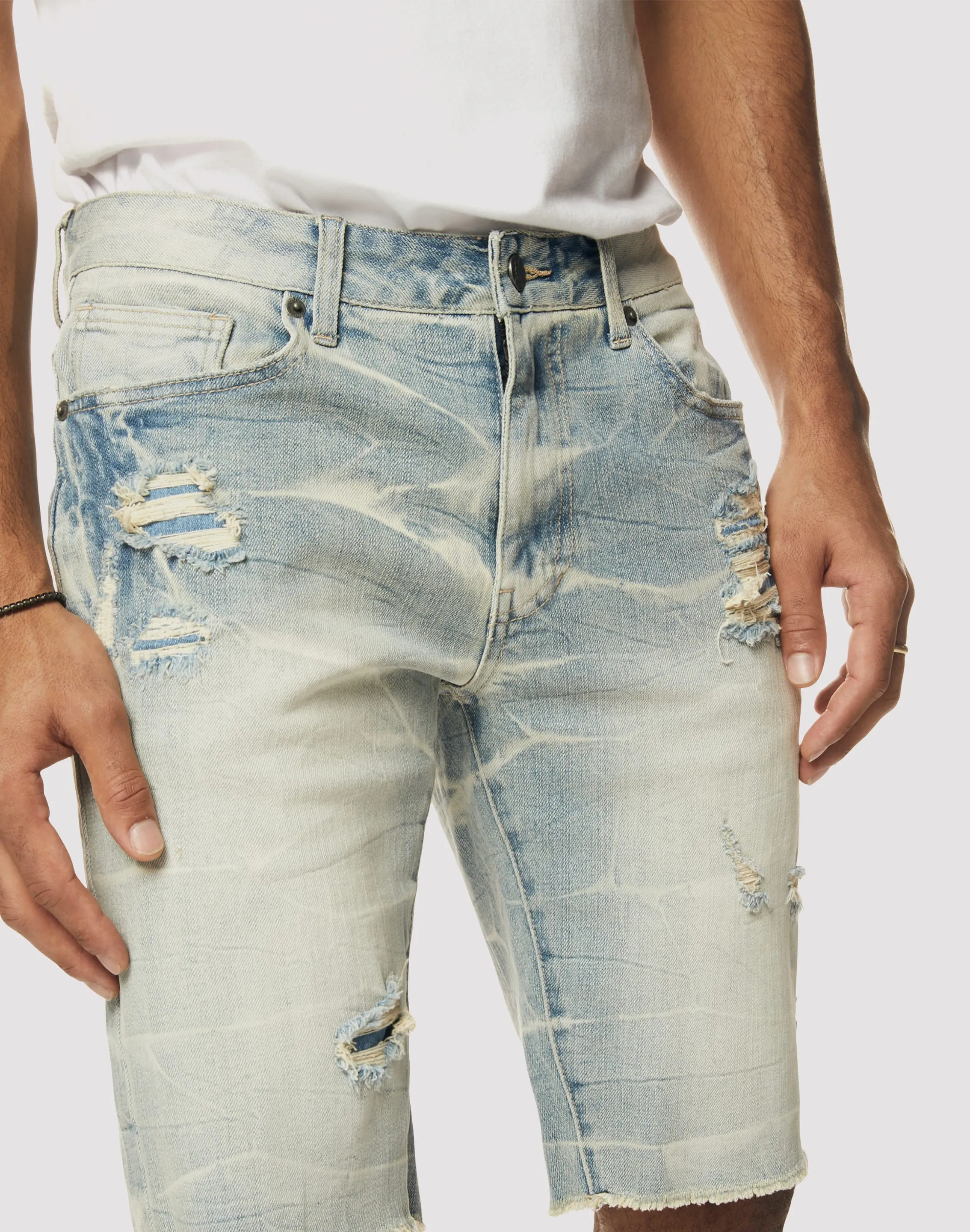 Grindhouse Essentials Denim Elm Shorts MinimalistStyle